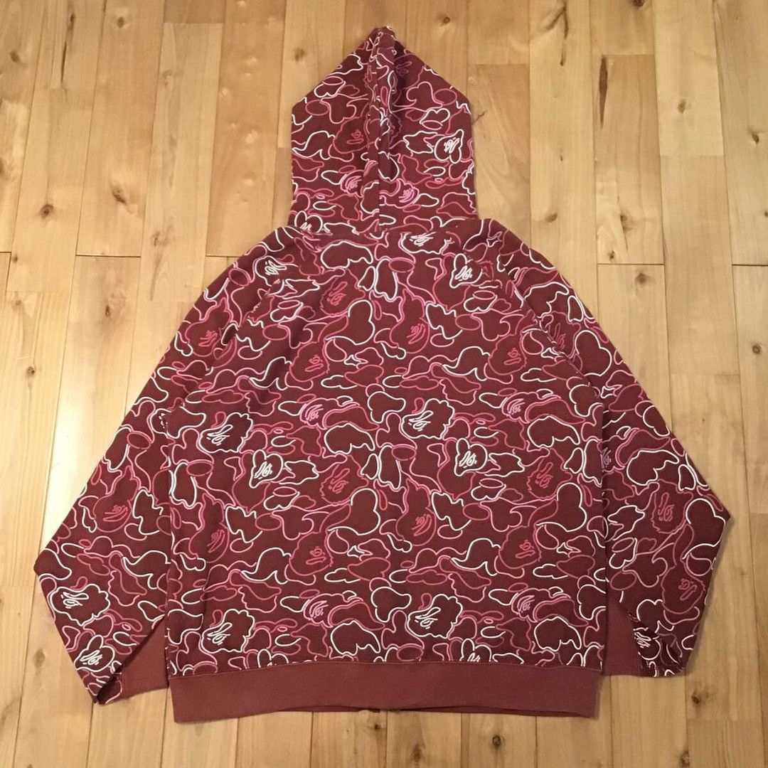Bape BAPE Neon camo full zip hoodie a bathing ape NIGO Size US M / EU 48-50 / 2 - 3 Thumbnail