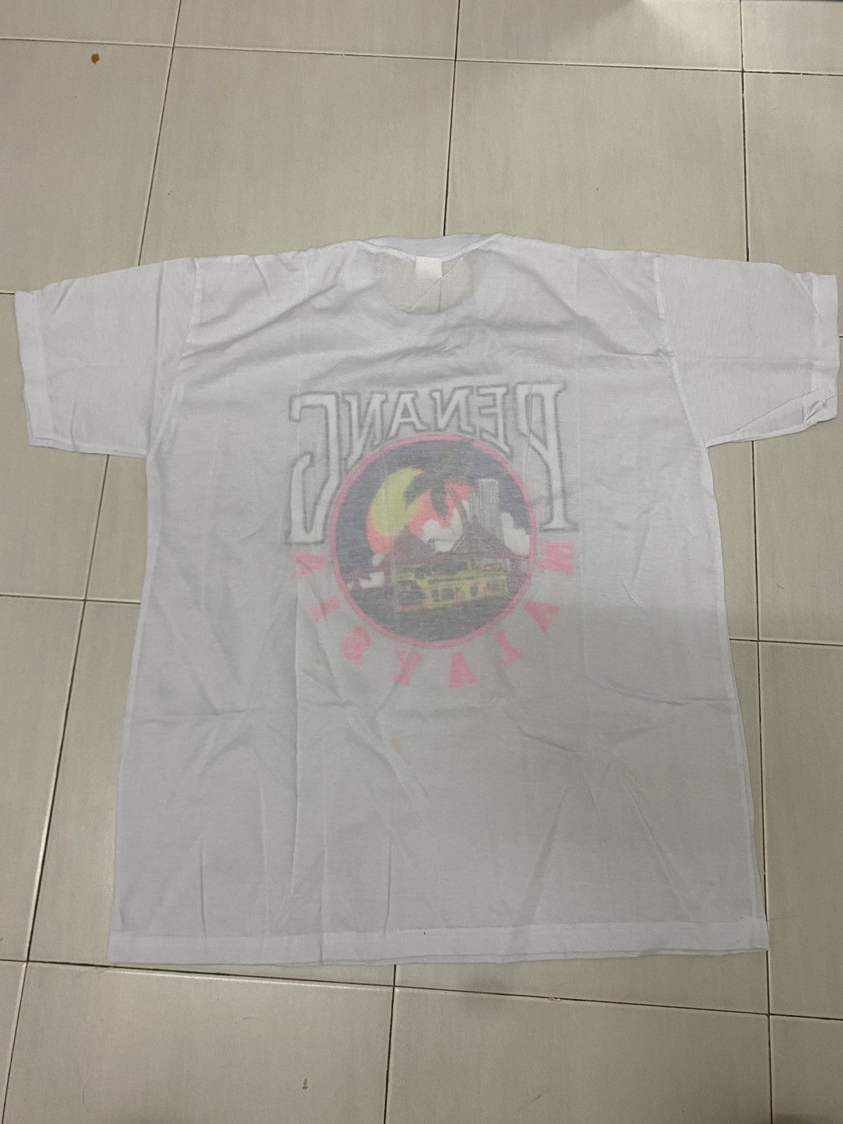 Vintage Vintage 90s Souvenir Sunset In Penang Malaysia Size US M / EU 48-50 / 2 - 6 Thumbnail