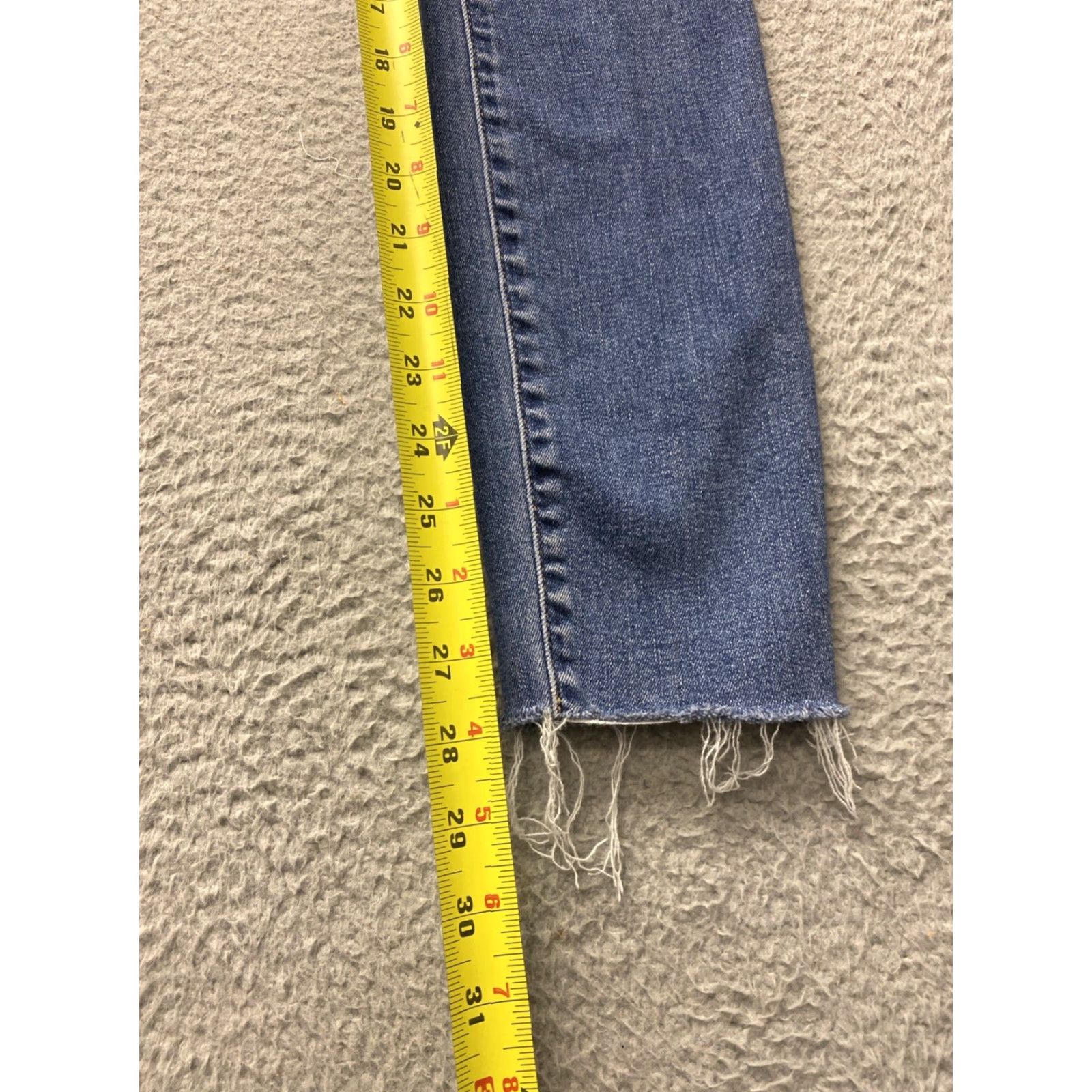 Gap Gap Womens Waist 25 Regular Skinny Pockets Denim Blue Jeans Leggings /129-31 Size 42" / US 20 - 6 Thumbnail