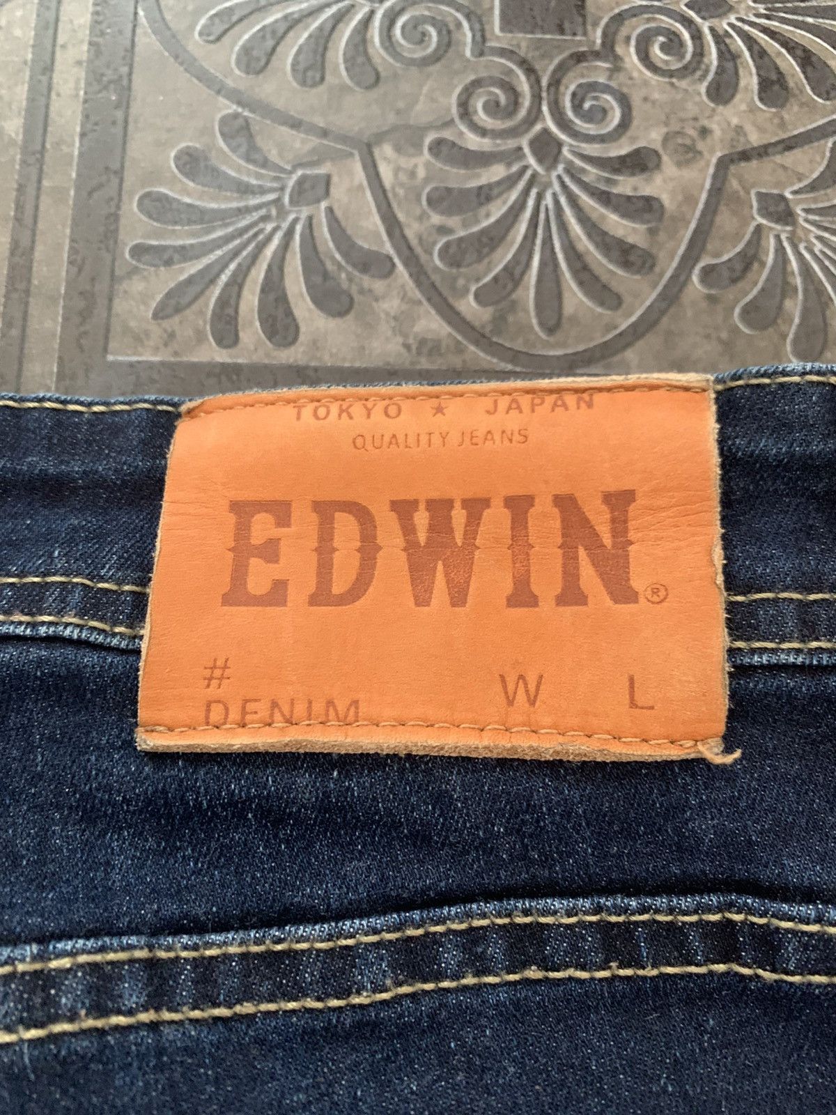 Edwin × Japanese Brand × Vintage Edwin Stretch Slim Jeans Japanese denim pants Size US 34 / EU 50 - 12 Thumbnail