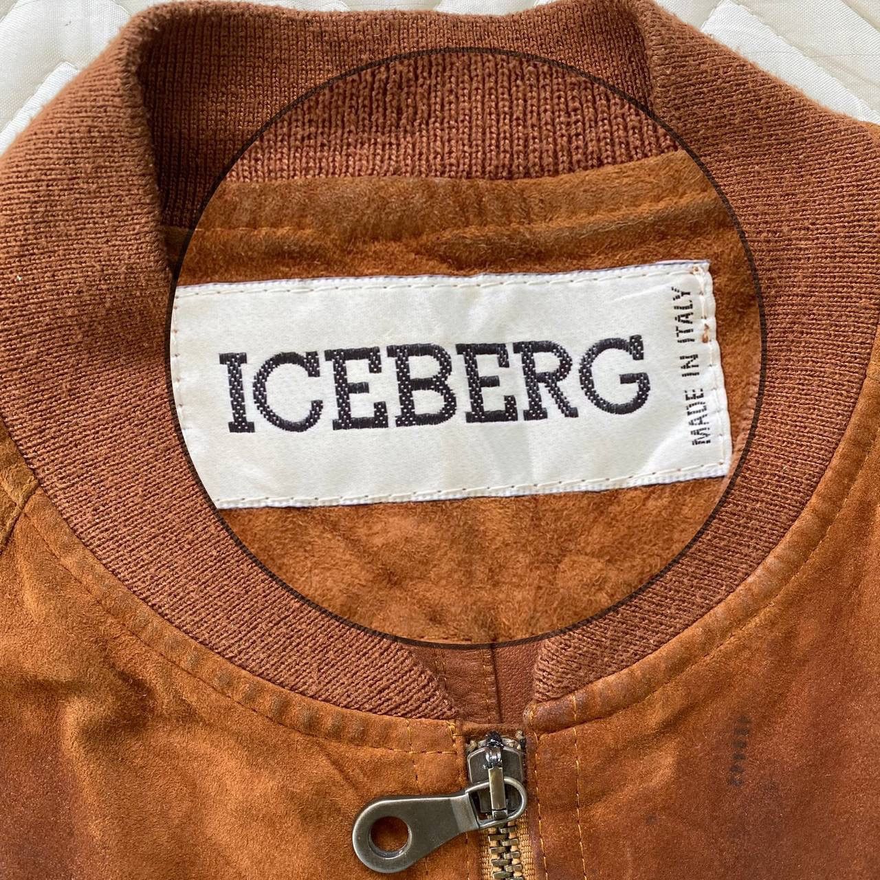 Iceberg Vintage 80s Iceberg Lambskin Casual Jacket Size US XL / EU 56 / 4 - 5 Thumbnail