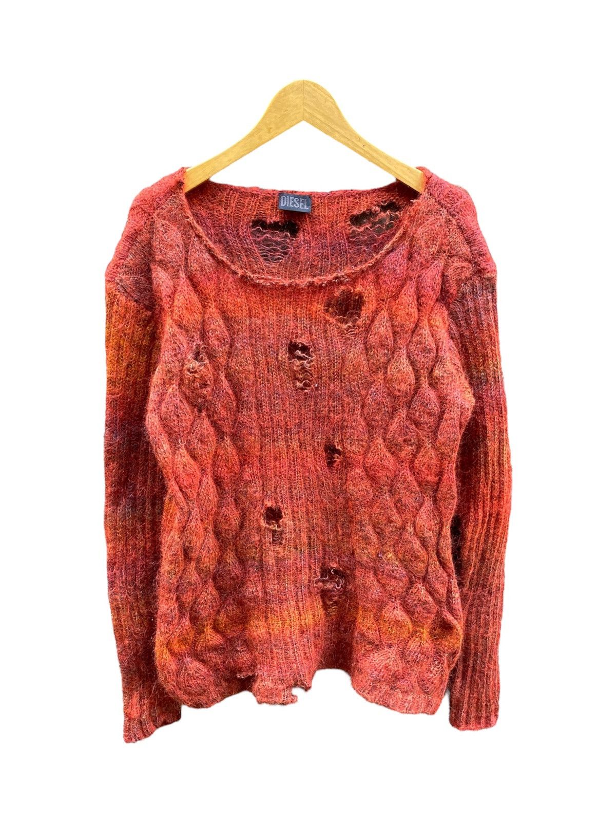 トップス Number (n)ine 09AW Mohair Grunge Knit Number (n)ine 09AW Mohair Grunge Knit