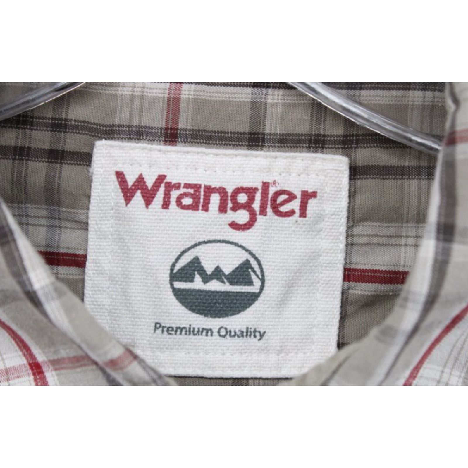Wrangler VINTAGE Wrangler Premium Shirt Men's M Long Sleeve Brown Plaid Outdoor Cowboy Western Size US M / EU 48-50 / 2 - 5 Thumbnail