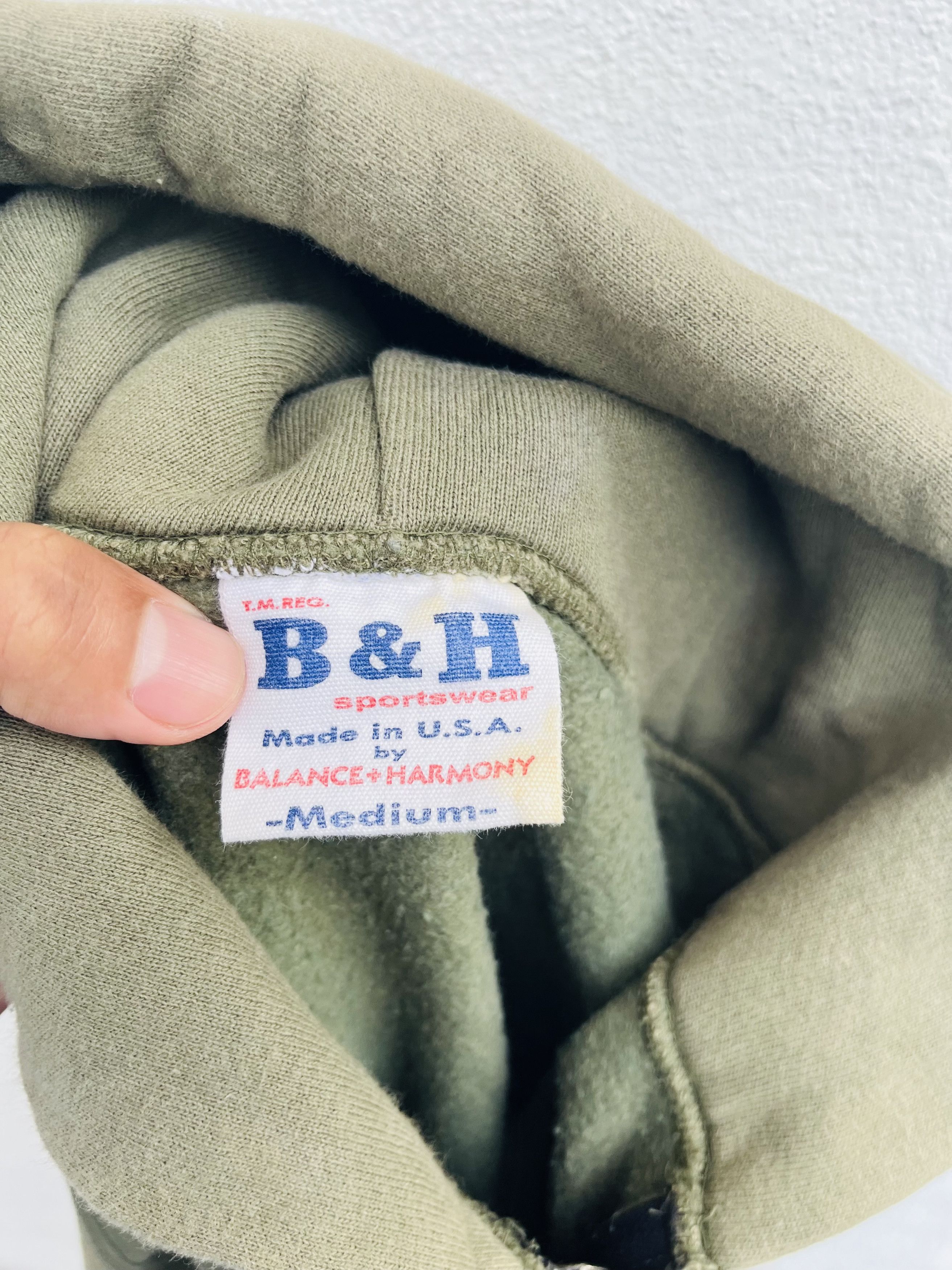 Japanese Brand Vintage B&H Sportwear Military Fashion Style Size US M / EU 48-50 / 2 - 10 Thumbnail