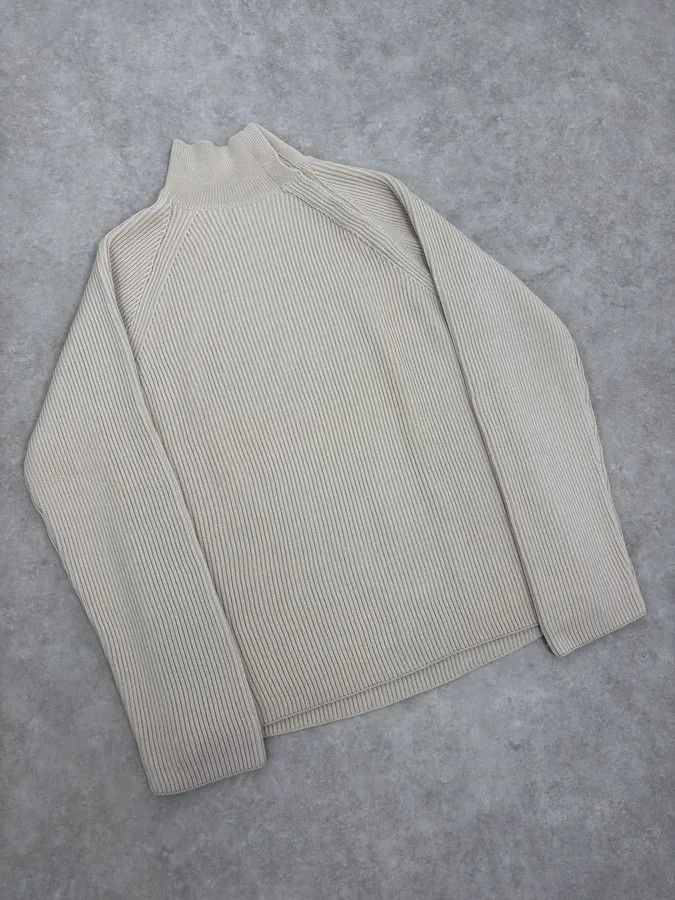 Gucci 2000s Gucci Beige Buttoned Wool Sweater Size US M / EU 48-50 / 2 - 4 Thumbnail