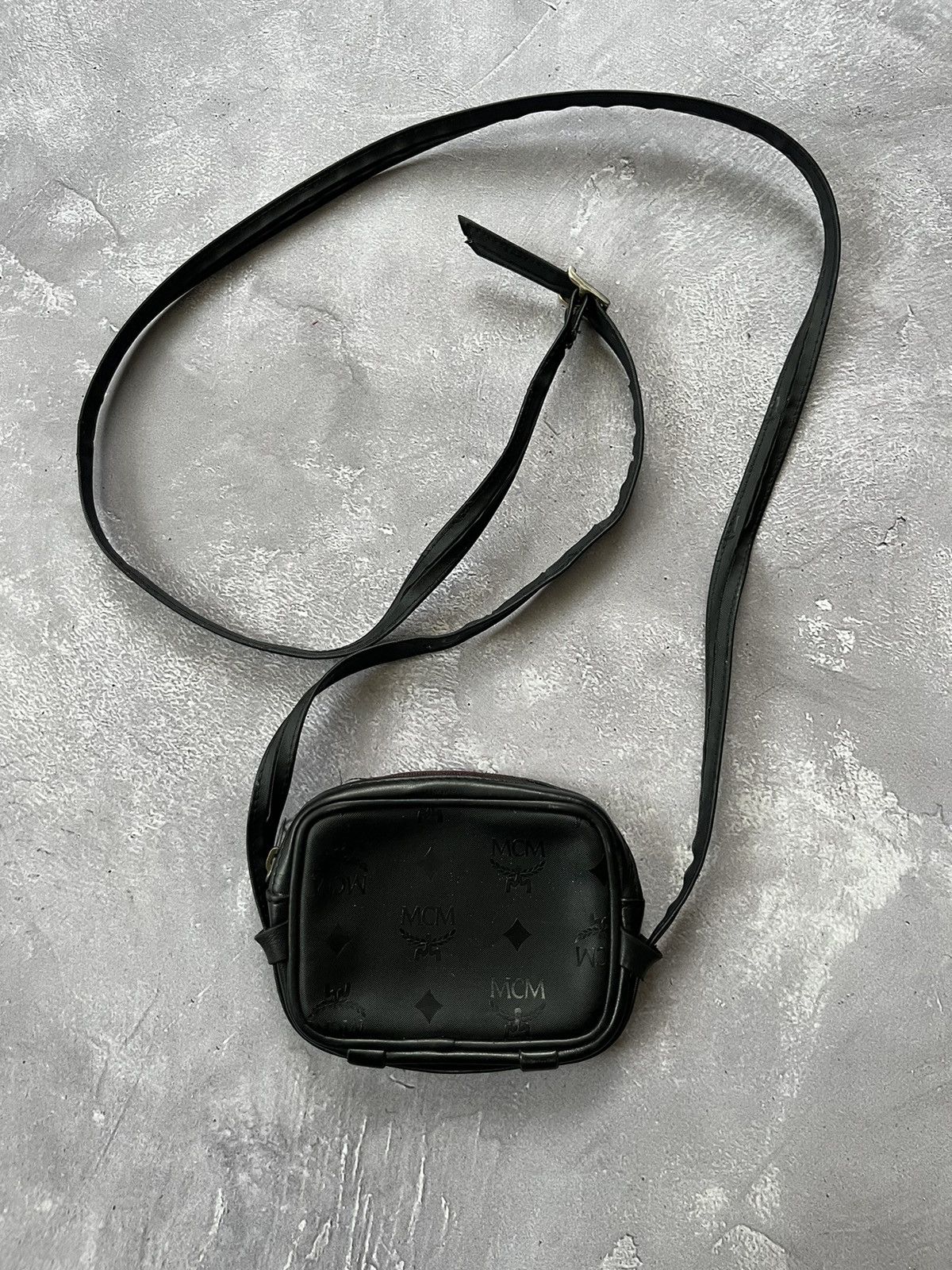 MCM MCM Shoulder Bag Crossbody Mini Small Bag Monogram Vintage Size ONE SIZE - 1 Thumbnail