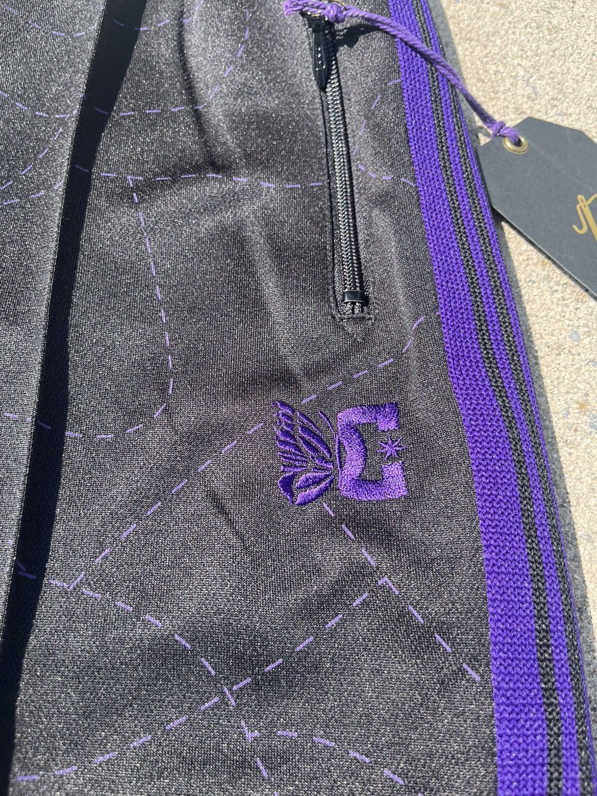 Needles Needles X DC shoes Collab Poly Smooth Track Pants Size US 36 / EU 52 - 2 Thumbnail