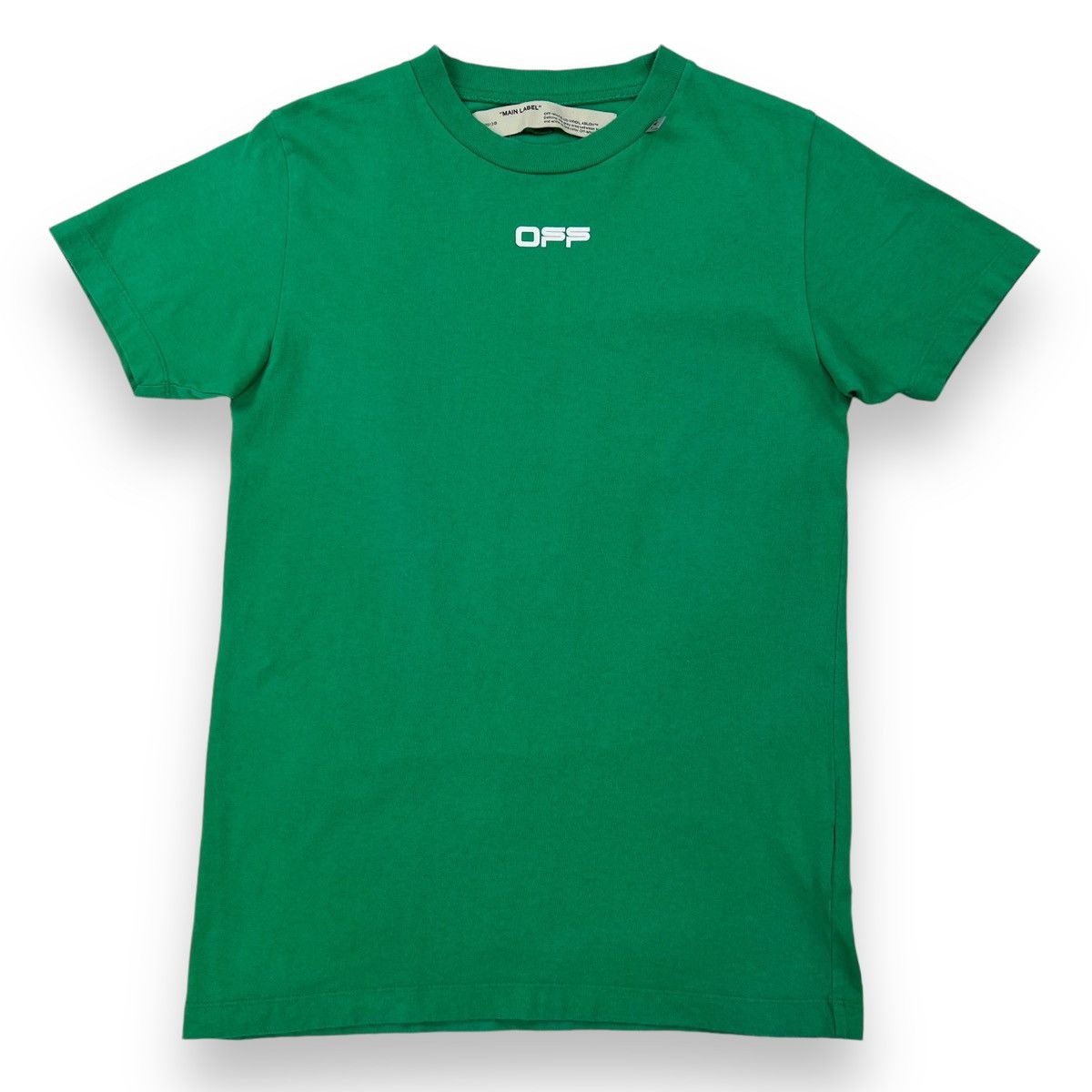 Off-White Off-White Caravaggio Back Green T Shirt Size US XS / EU 42 / 0 - 2 Thumbnail