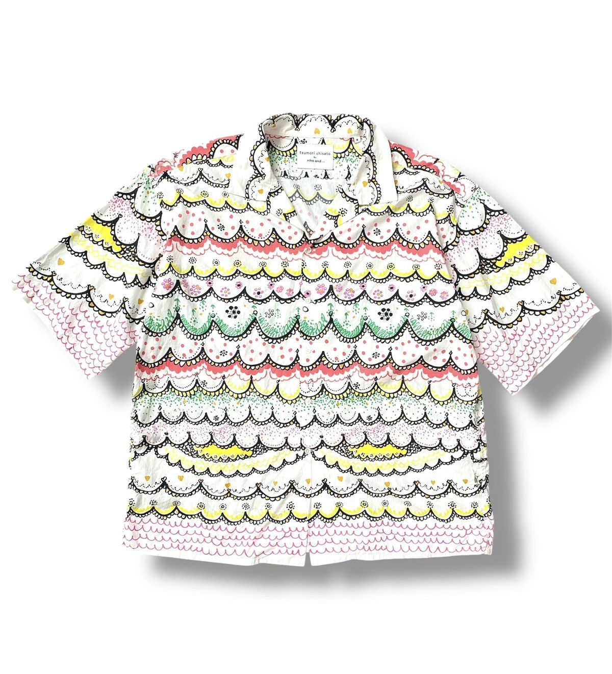 Issey Miyake × Japanese Brand × Tsumori Chisato RARE DESIGNER‼️Tsumori Chisato By Niko And … Shirt Button Ups Size US XL / EU 56 / 4 - 1 Thumbnail