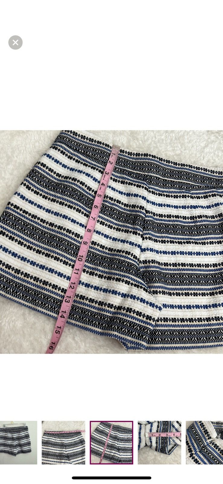 Gap Gap embroidered high rise shorts size 6 Size 28" / US 6 / IT 42 - 2 Thumbnail