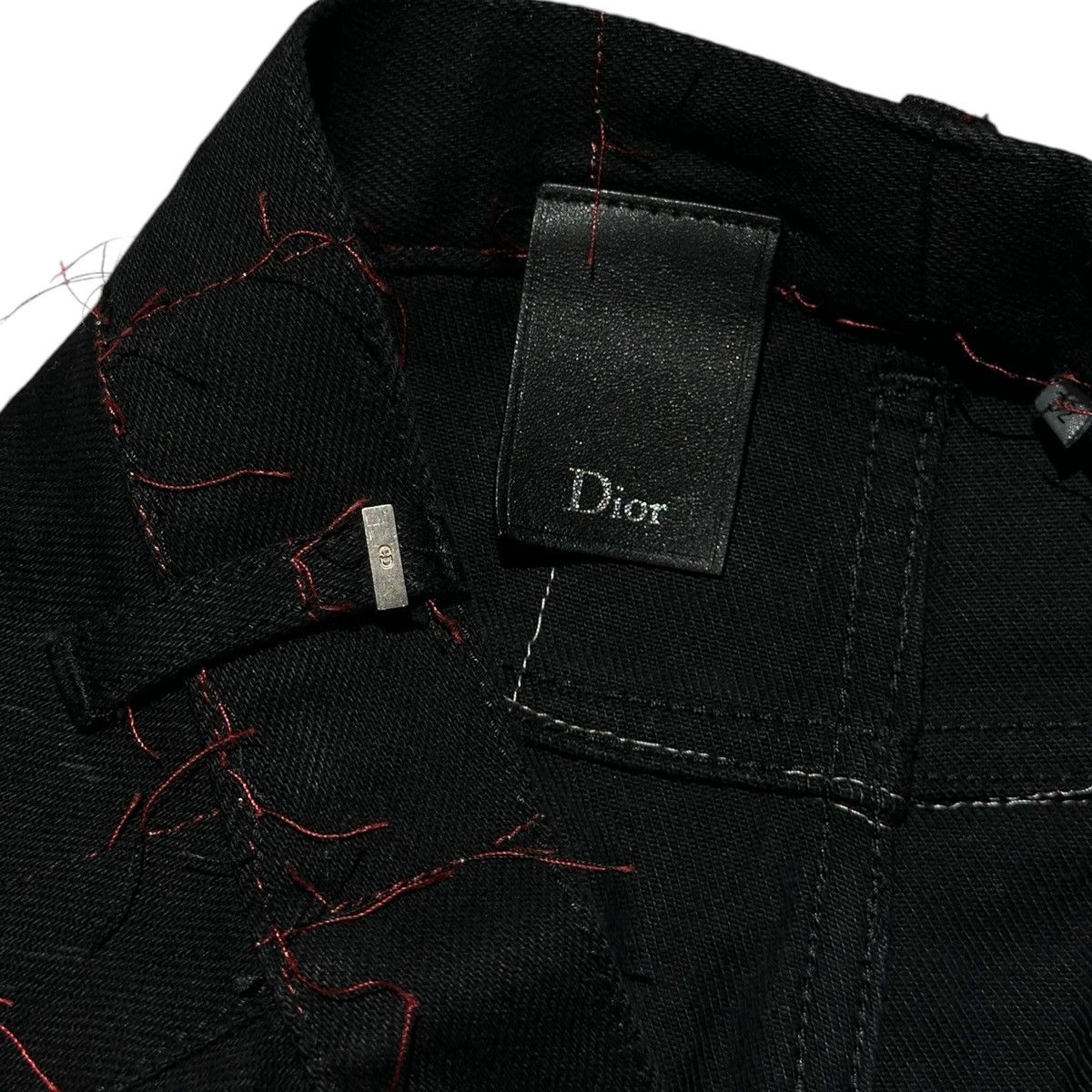 Dior SS18 Runway exposed stitch denim Size US 32 / EU 48 - 3 Thumbnail