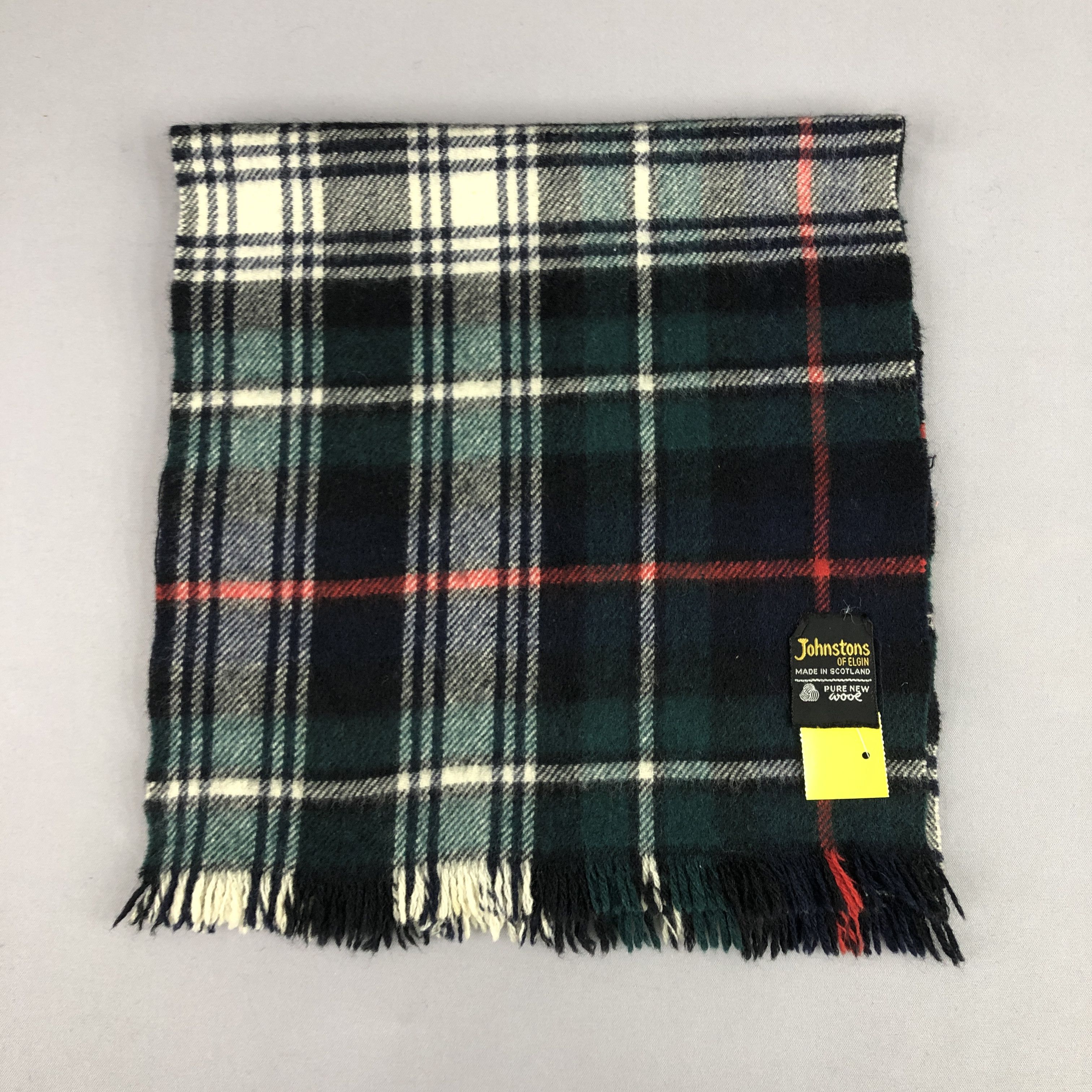 Johnstons Of Elgin Vintage Johnstons Of Elgin Wool Scarf / Muffler / Neckwear Size ONE SIZE - 3 Thumbnail