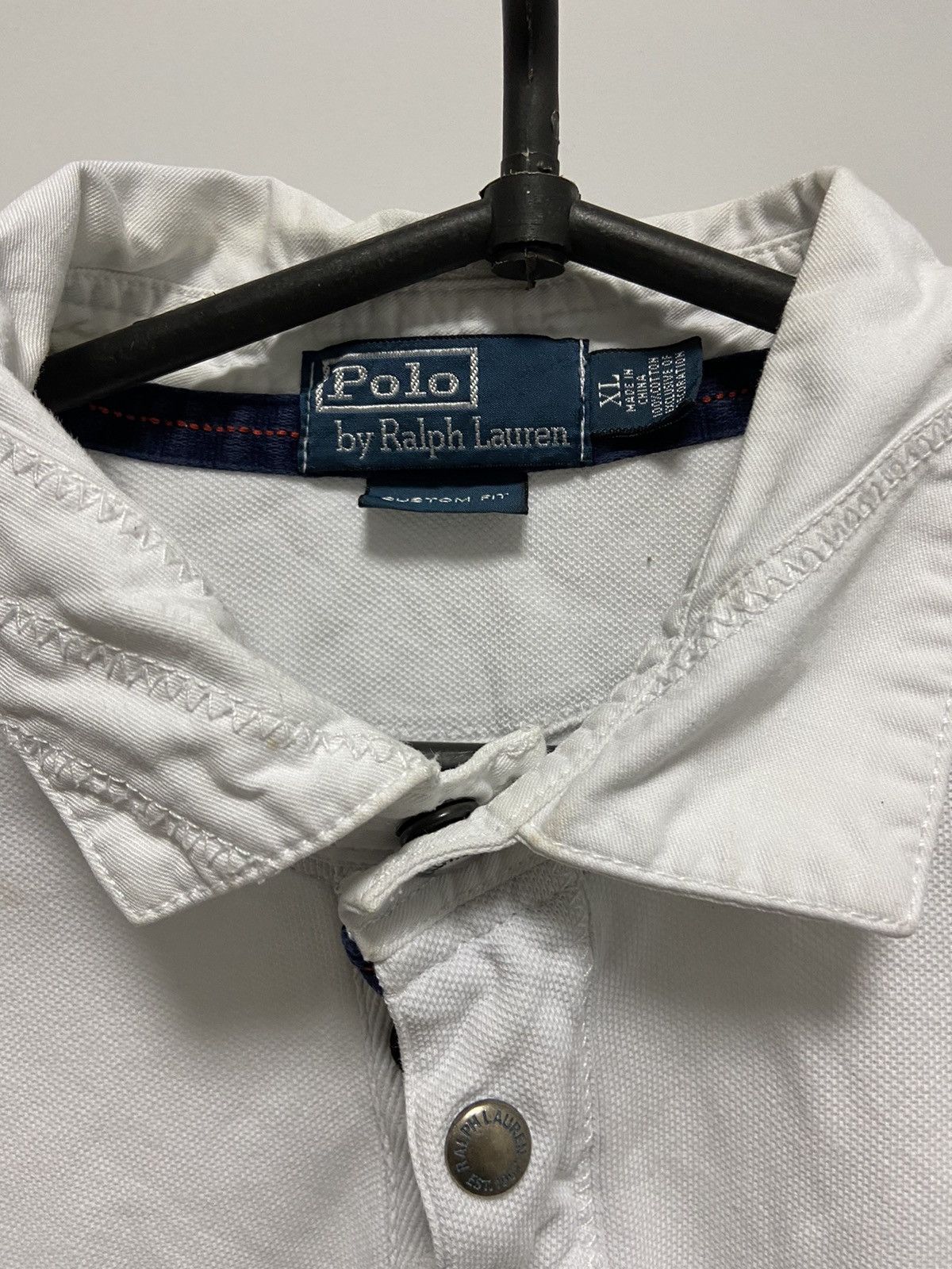 Polo Ralph Lauren Polo Ralph Lauren Vintage Zip Big Logo T Shirt Rescue Patrol Size US XL / EU 56 / 4 - 5 Thumbnail
