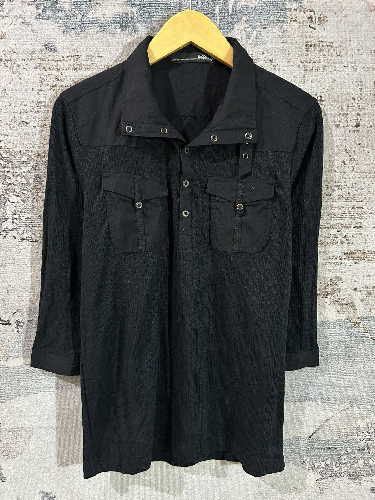 14th Addiction × In The Attic × Yasuyuki Ishii Japanese Gothic Mossimo Shirt Studded Size US L / EU 52-54 / 3 - 1 Thumbnail