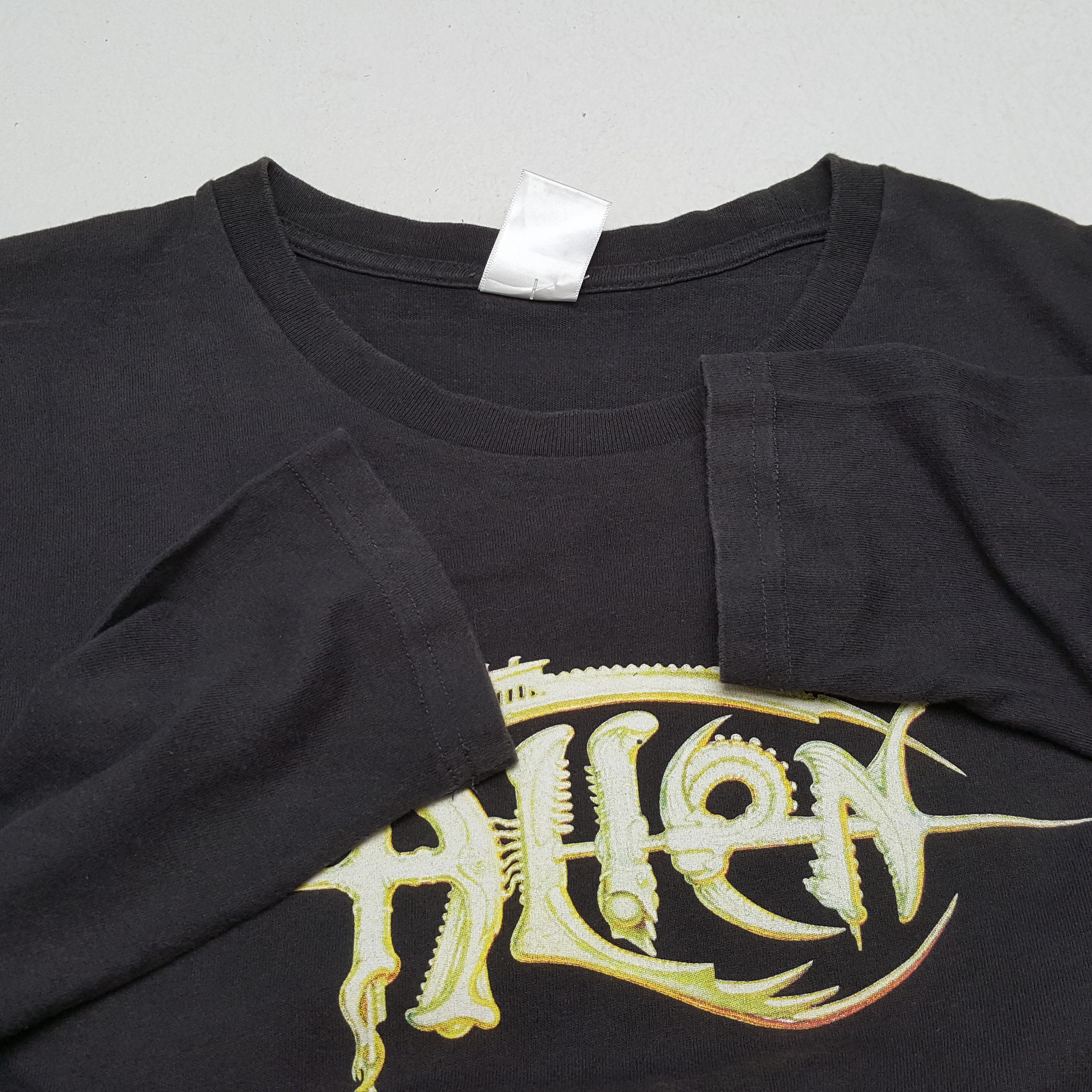 Vintage ALIEN Movie Style Long Sleeve Tshirt Size US L / EU 52-54 / 3 - 8 Thumbnail