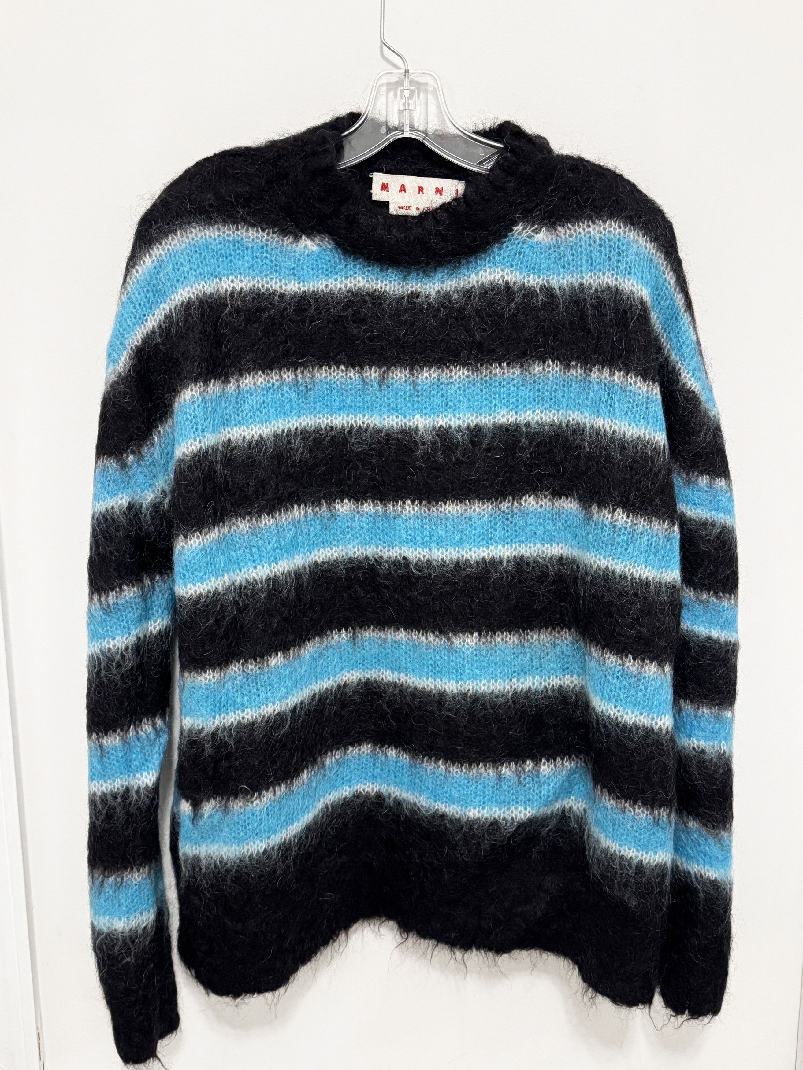 Marni mohair striped sweater