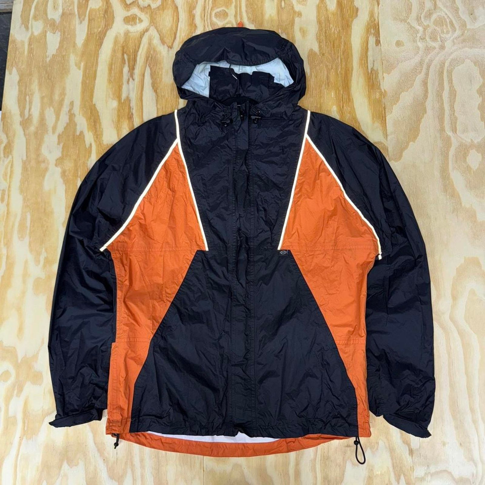 Harley Davidson Vintage y2k harley davidson 00s packable windbreaker jacket Size US S / EU 44-46 / 1 - 2 Thumbnail