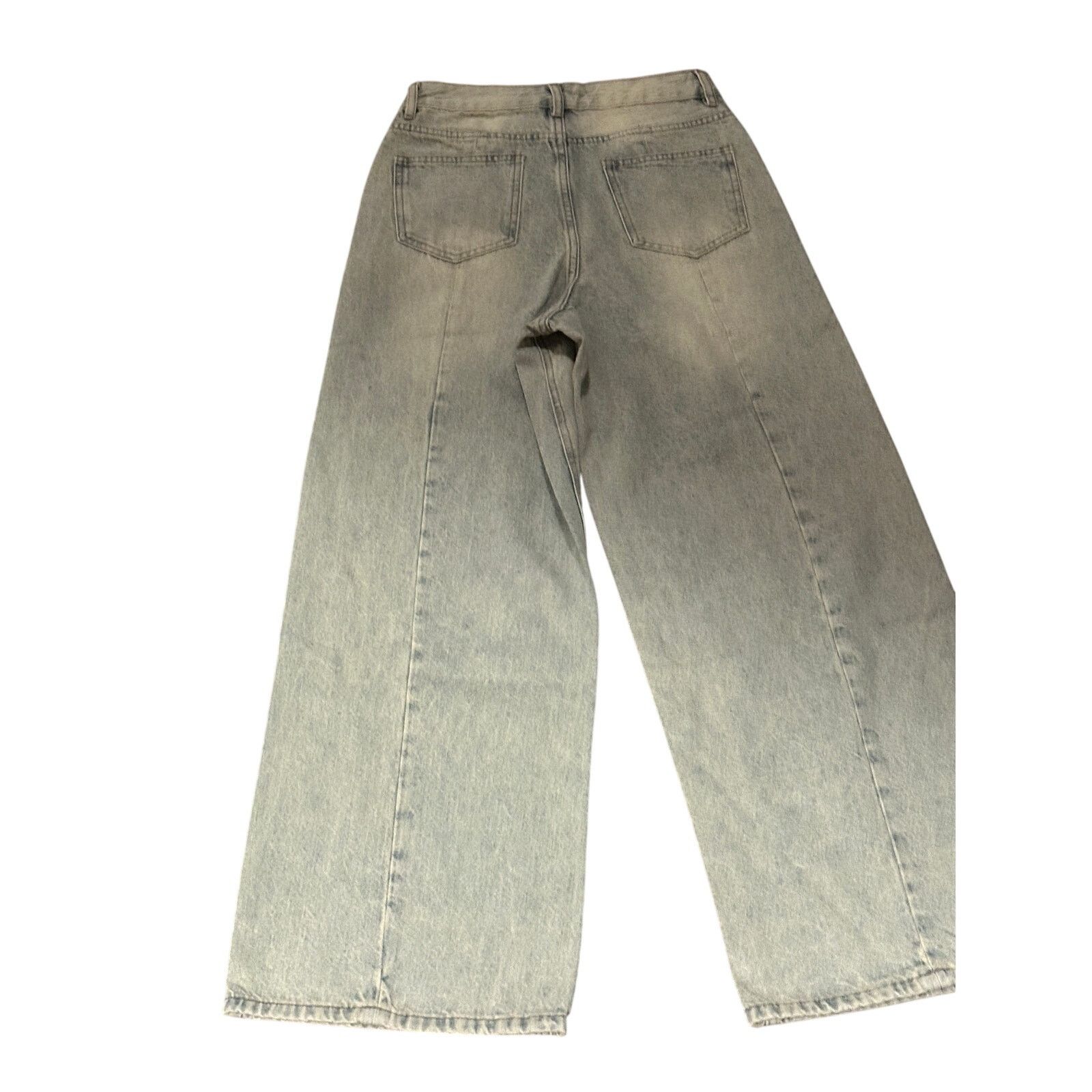 Other Commense Light Wash Blue Wide Leg High Rise Denim Jeans Size 27" / US 4 / IT 40 - 9 Thumbnail
