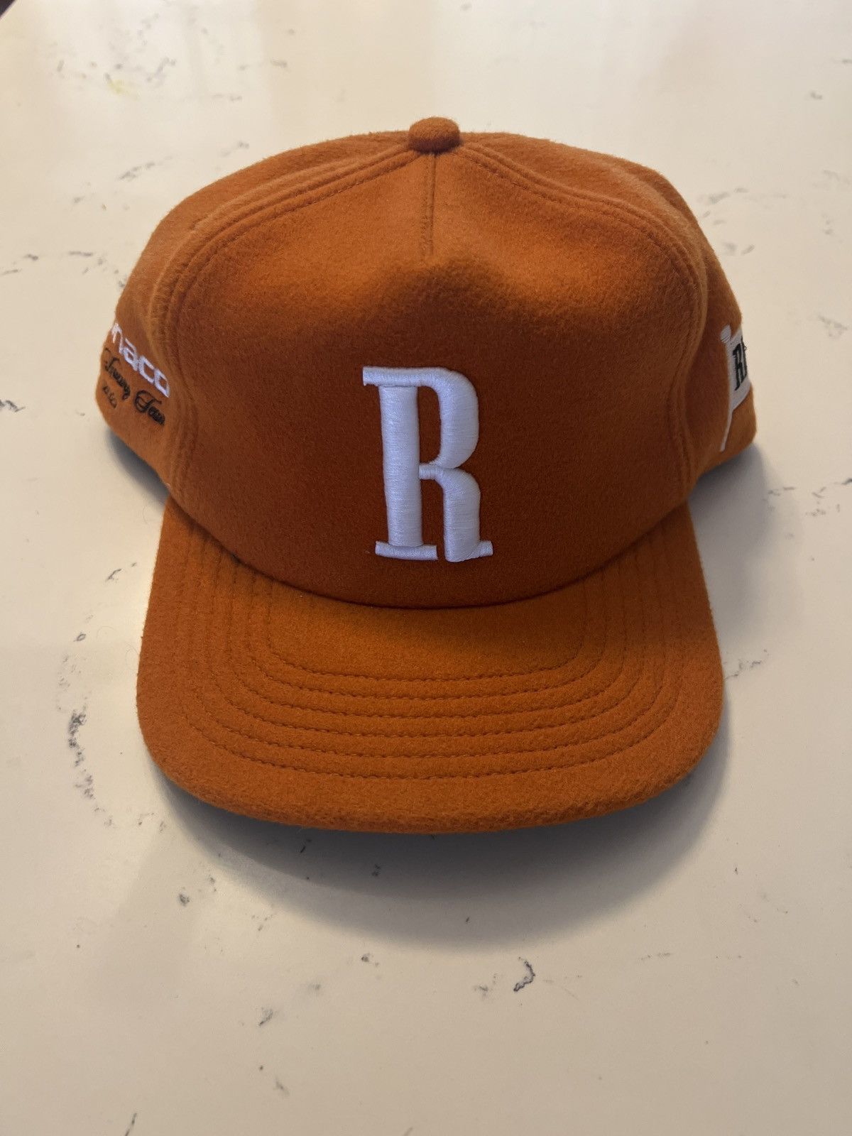 image of Rhude X Monaco Grad Prix ‘21 in Orange, Men's