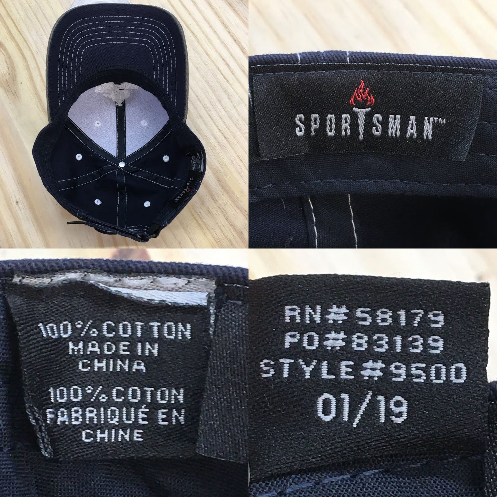 Vintage Sportsman South St Paul Gun Club Baseball Cap Hat Mens One Size Blue Cotton Adjustable, Breathable, Lightweight, Casual Cap Size ONE SIZE - 8 Thumbnail
