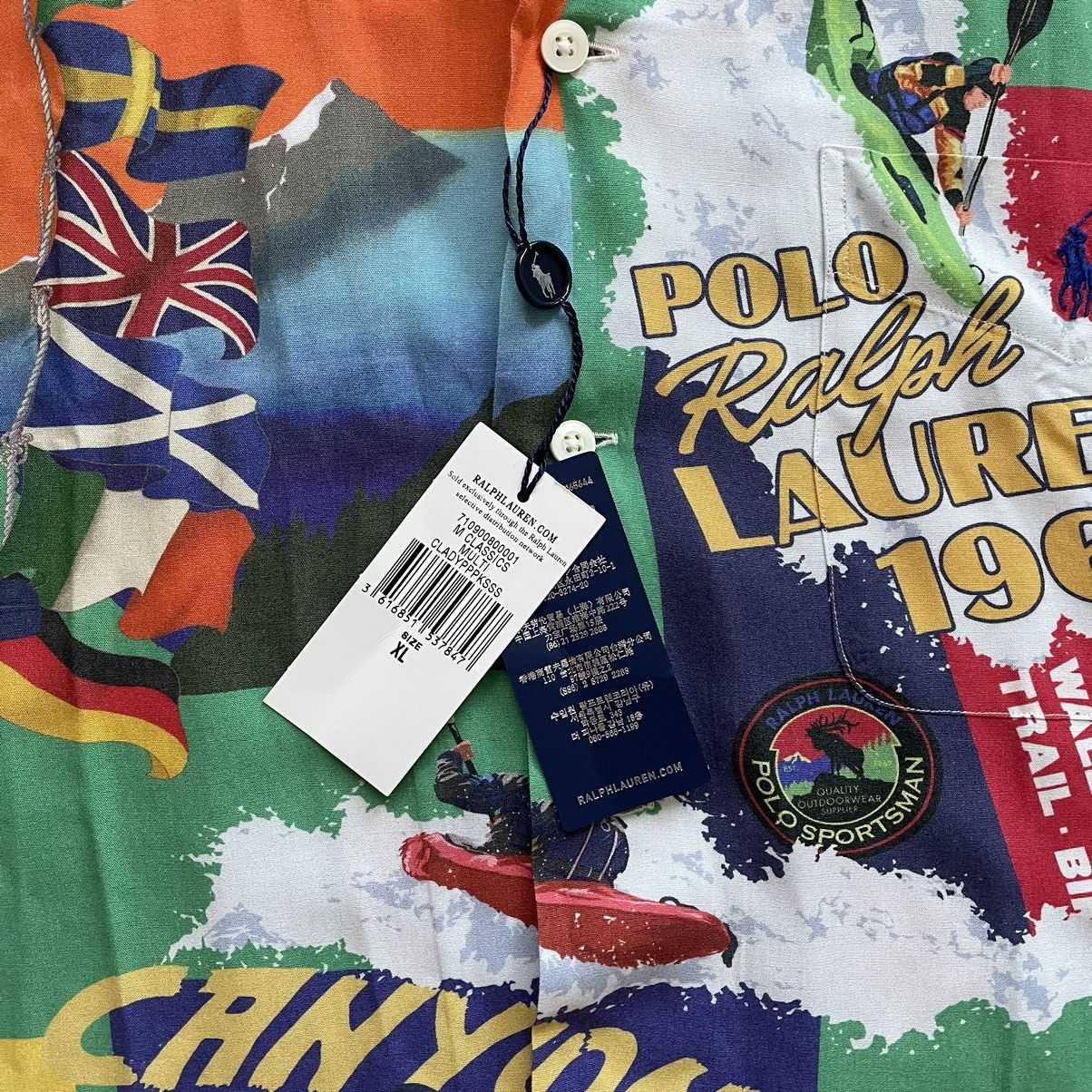 Polo Ralph Lauren Polo Ralph Lauren Classic Fit Colorado Kajak Shirt Size US XL / EU 56 / 4 - 4 Thumbnail