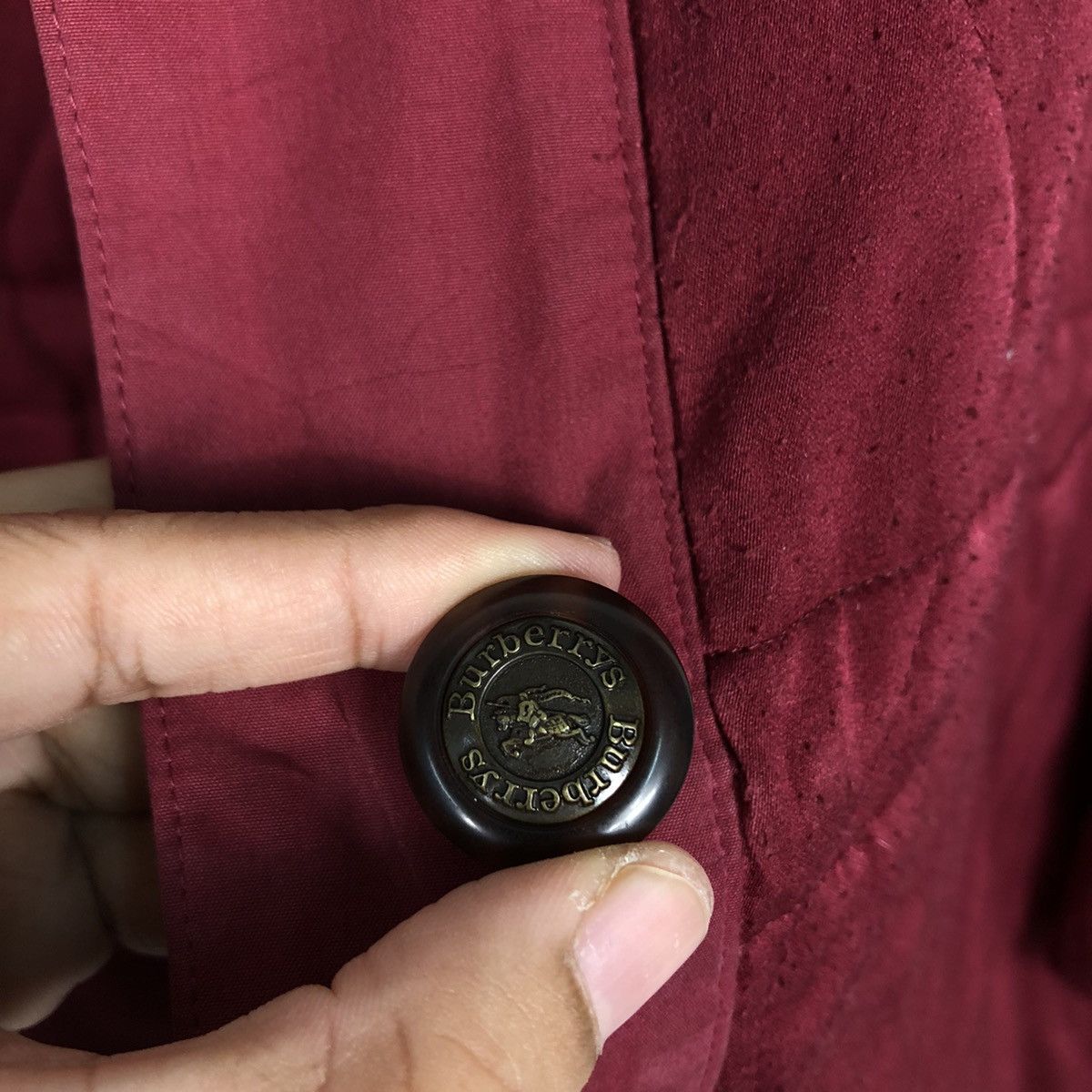 Burberry 📌Vintage Chore Work Quilted Jacket Hoodie Burberrys Size US M / EU 48-50 / 2 - 19 Thumbnail