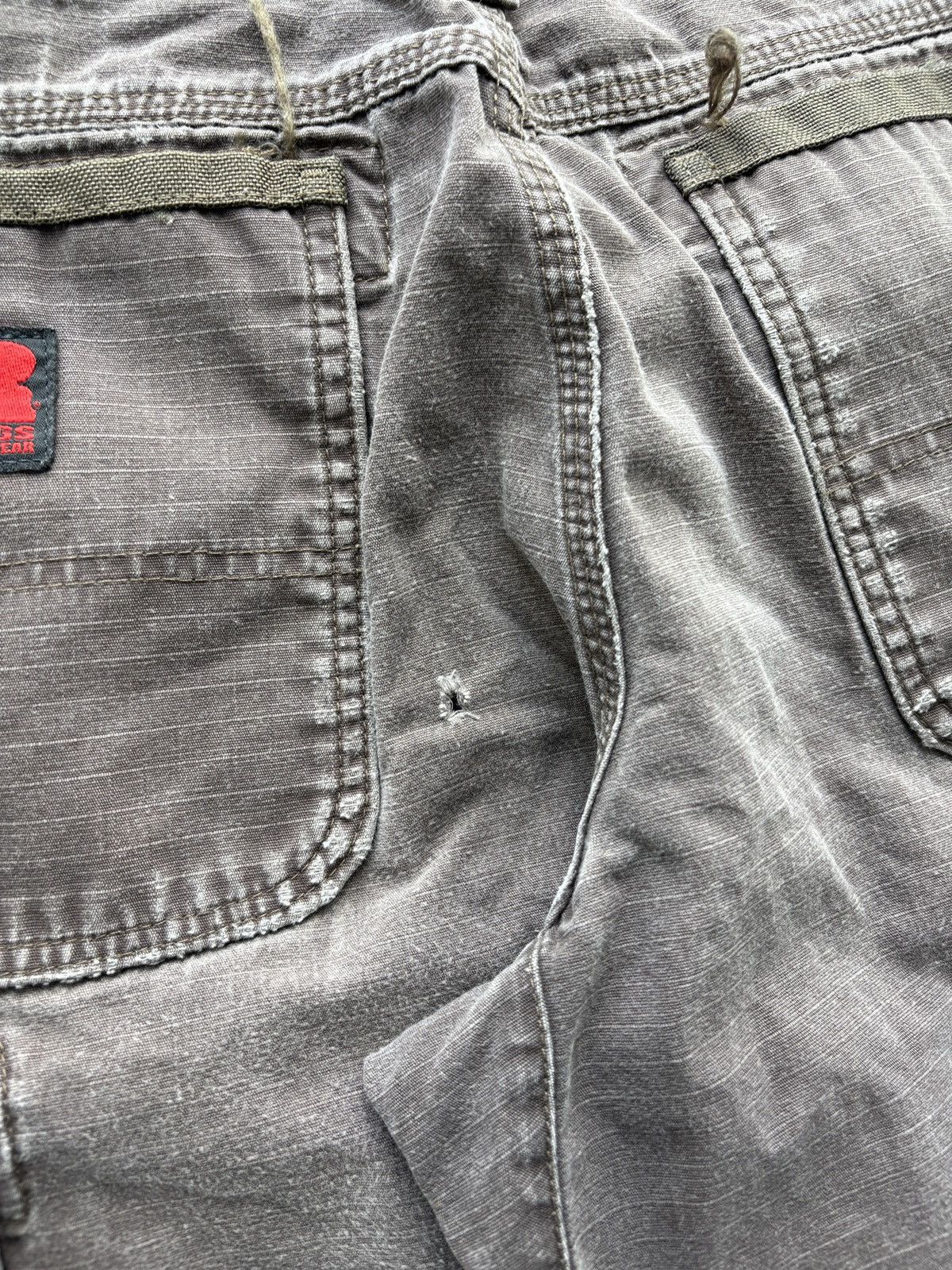 Vintage Vintage Y2K Wrangler Riggs Double Knee Carpenter Pants 32x30 Size US 32 / EU 48 - 10 Thumbnail