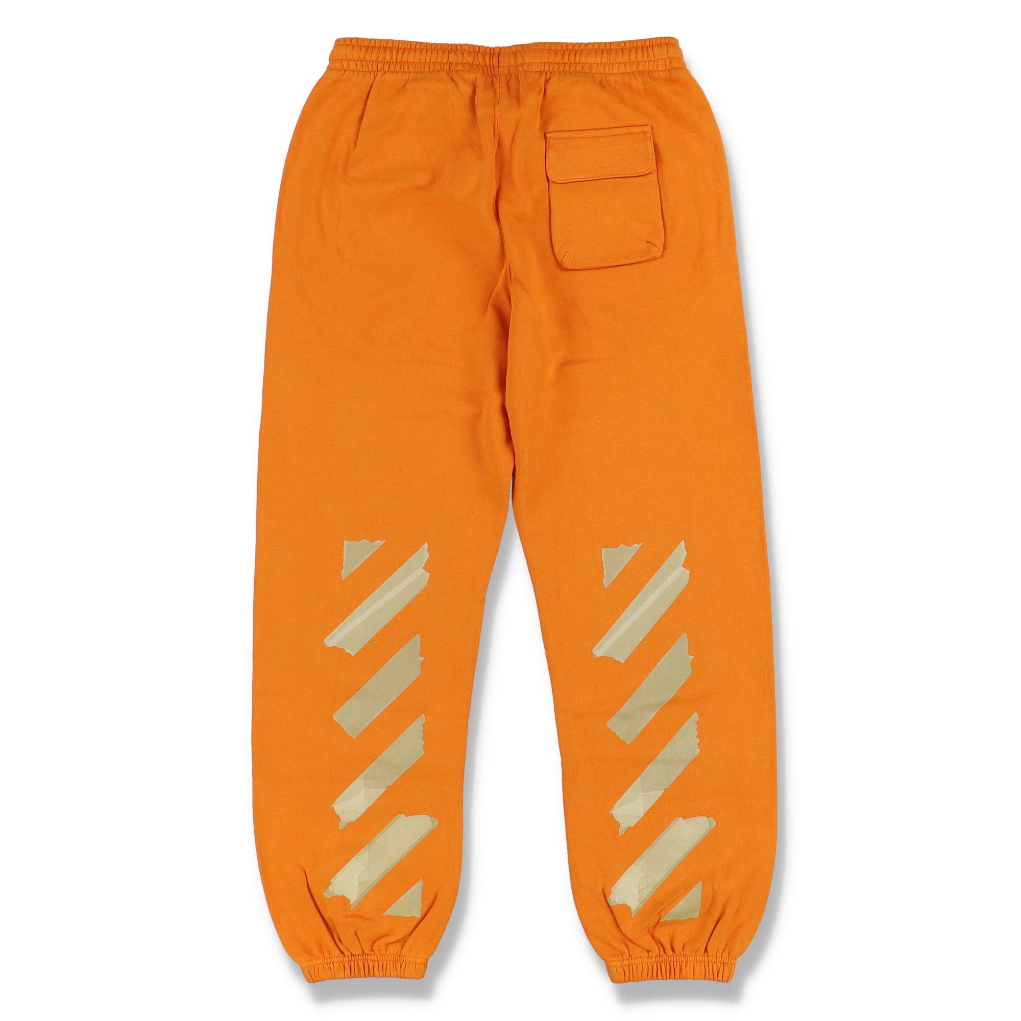 Off-White Orange Tape Diagonals Logo Sweatpants Size US 38 / EU 54 - 6 Thumbnail