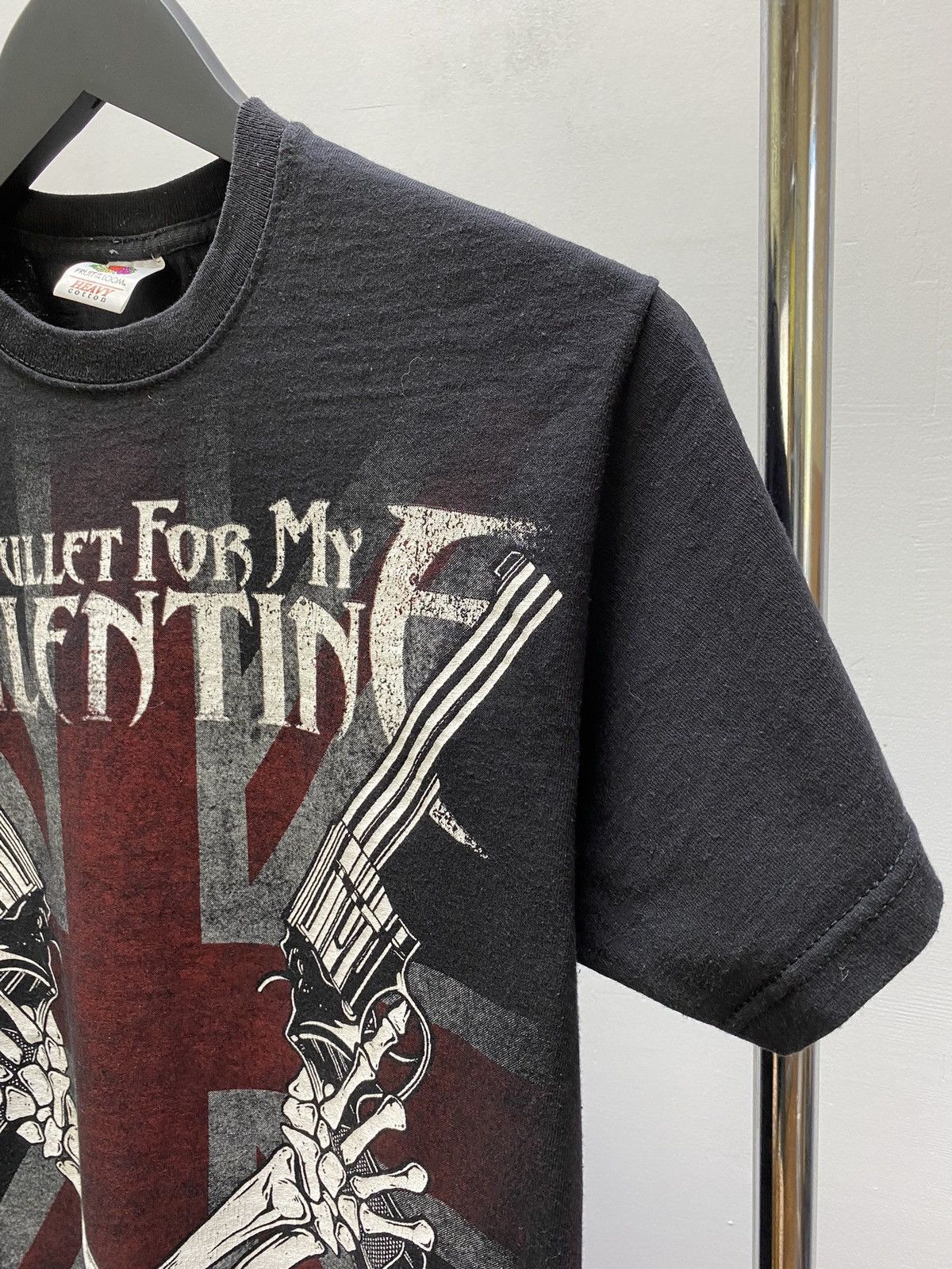 Band Tees × Vintage 00s Vintage Bullet For My Valentine Skull Guns T-Shirt Size US M / EU 48-50 / 2 - 7 Thumbnail