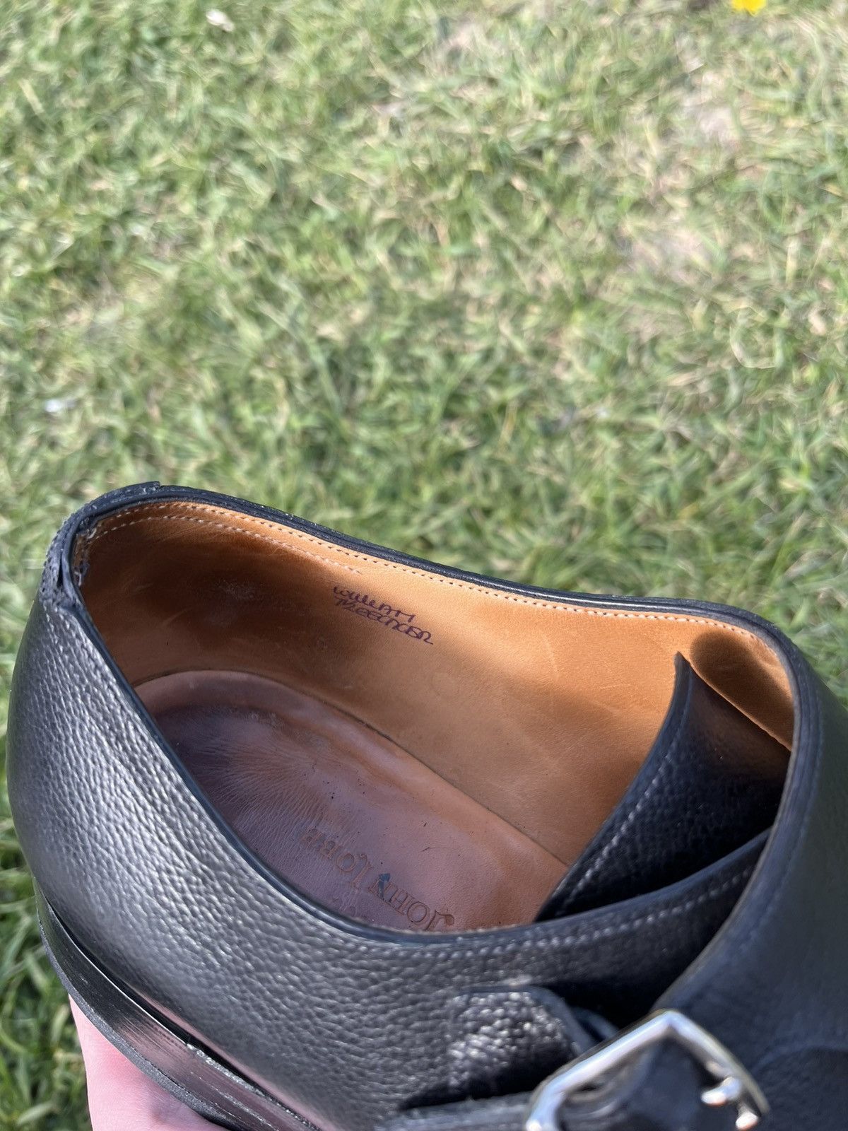 John Lobb John Lobb William Double Monk Strap Leather Shoes Size US 9.5 / EU 42-43 - 8 Thumbnail