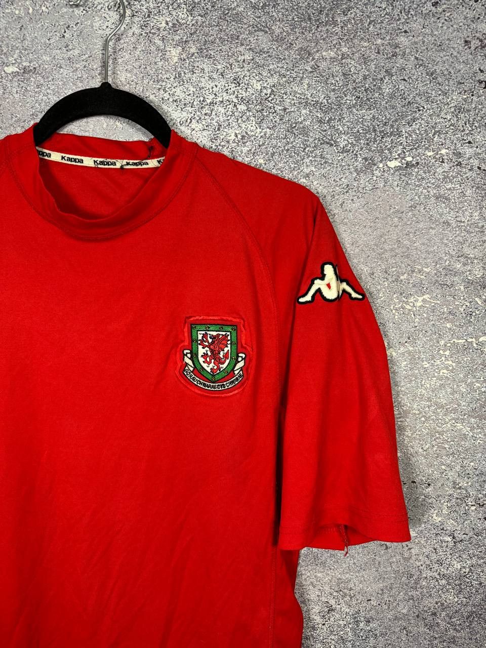 Kappa Wales National Team 2002/04 Kappa Soccer Jersey Medium Size US M / EU 48-50 / 2 - 2 Thumbnail