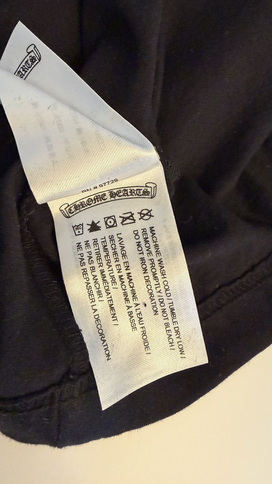 Chrome Hearts NYC Exclusive Scroll Pocket Tee Size US S / EU 44-46 / 1 - 5 Thumbnail