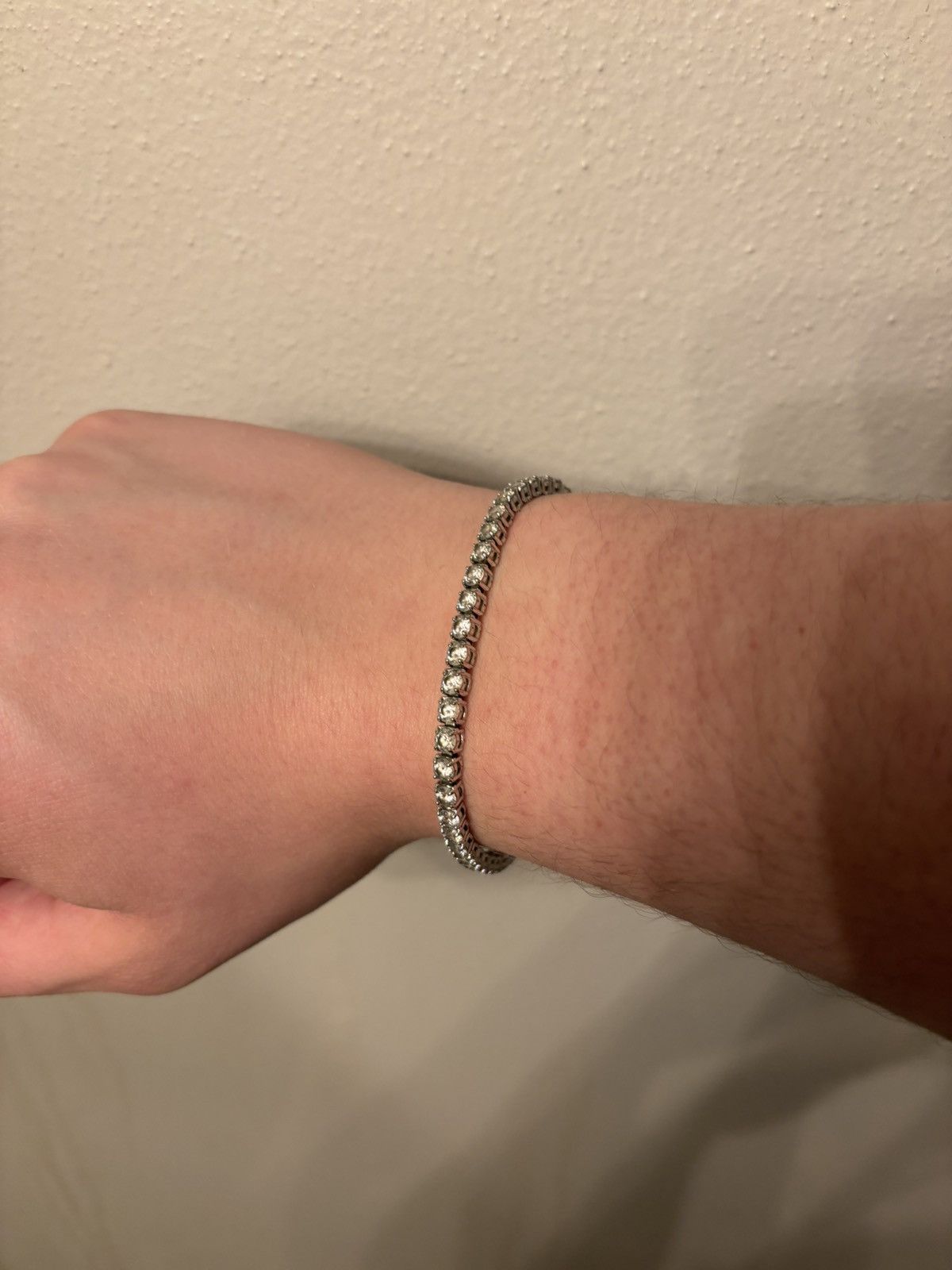 Swarovski Matrix Cut Tennis Bracelet