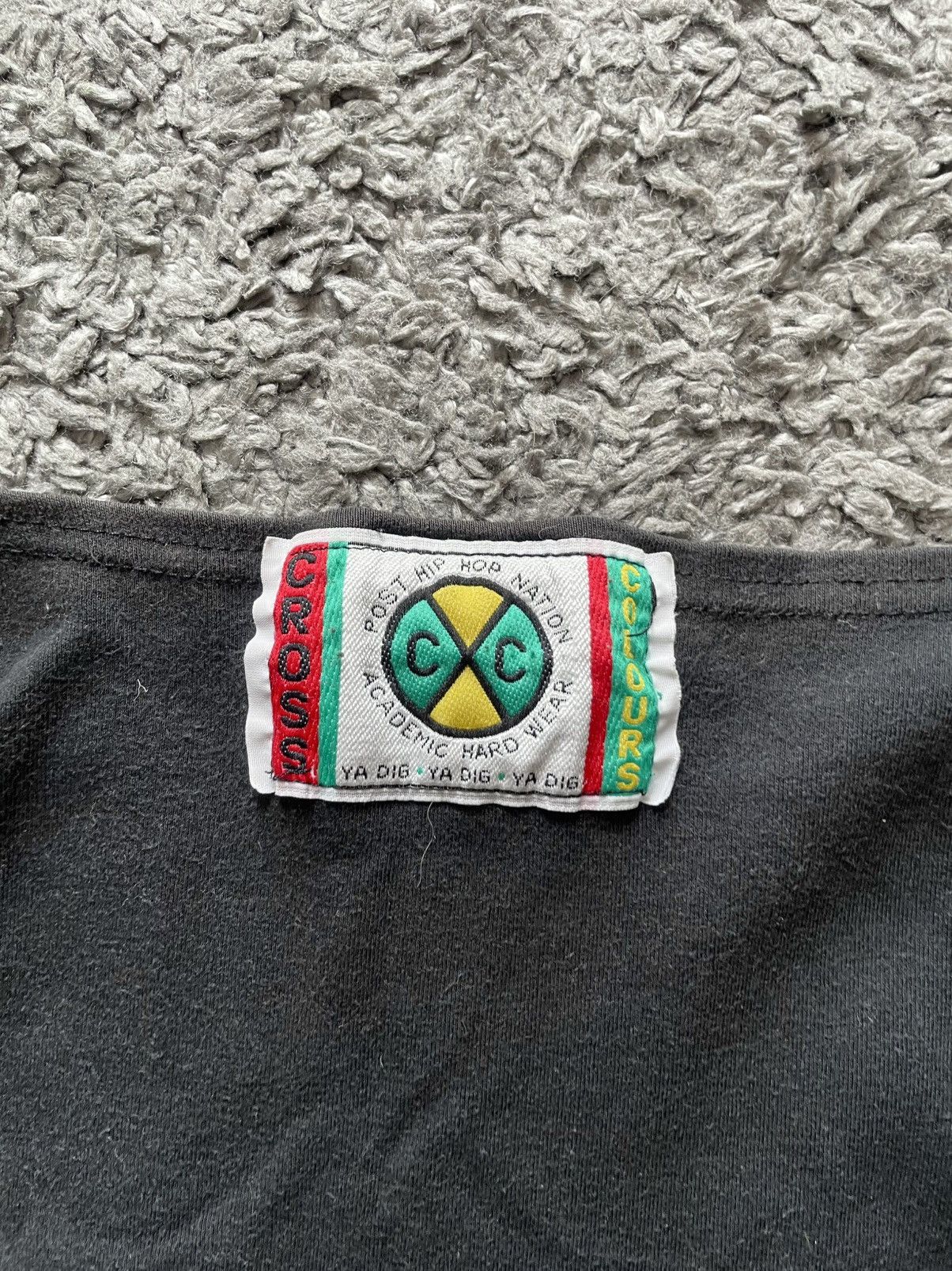 Cross Colours × Vintage 90s Cross Colours T-Shirt Streetwear Vintage Logo Rare Y2k Size US XL / EU 56 / 4 - 10 Thumbnail