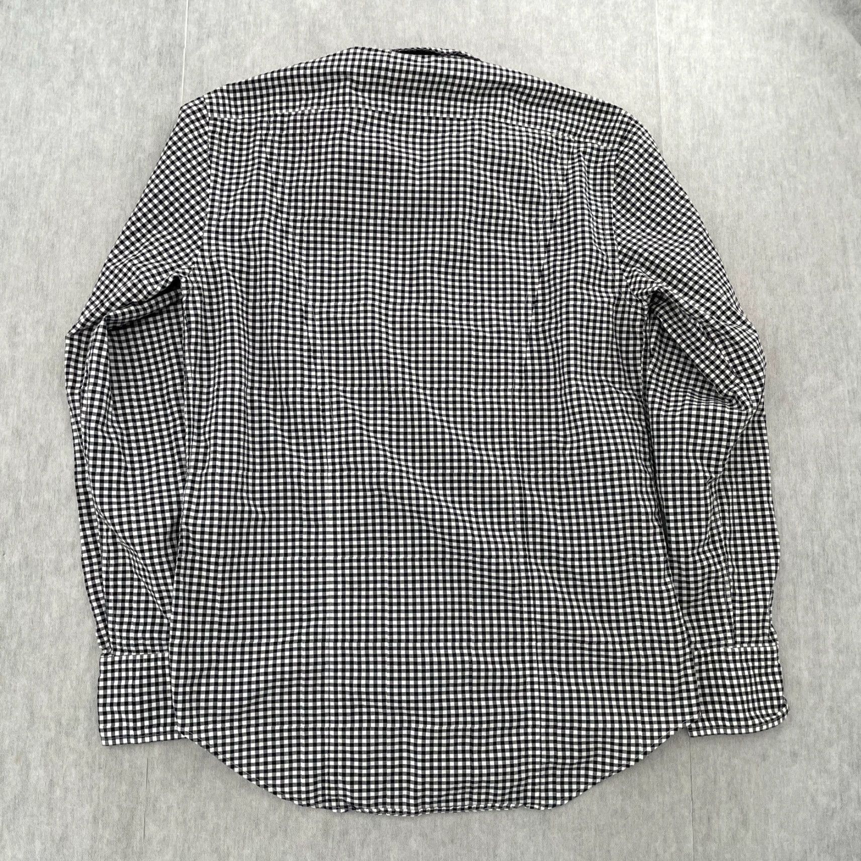 Rag & Bone RAG & BONE Shirt Adult Small Black White Check Button Up Long Sleeve Cotton Mens S Size US S / EU 44-46 / 1 - 2 Thumbnail