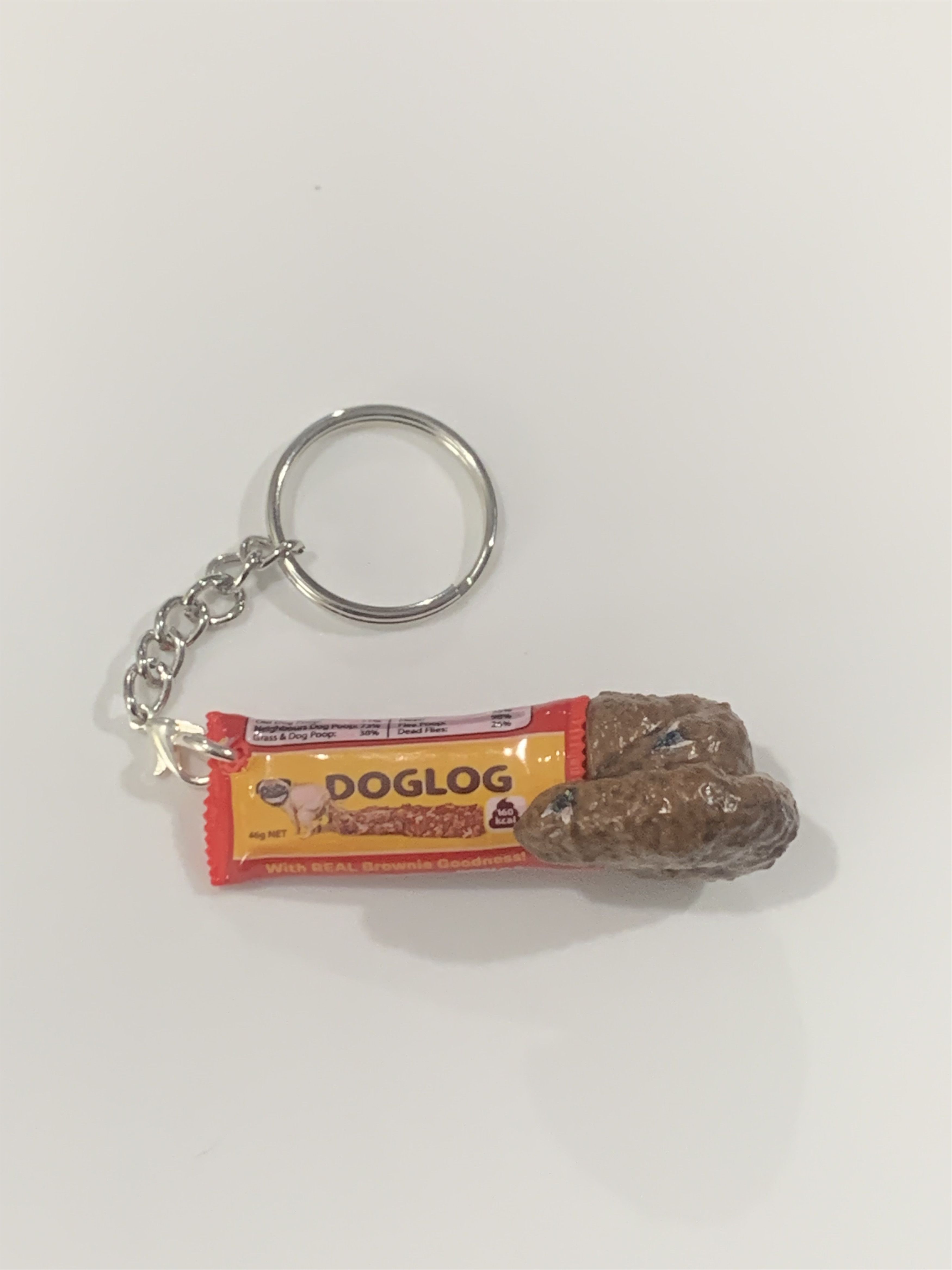 Other Gross Minis S2 Keychain - Dog Log Size ONE SIZE - 1 Thumbnail