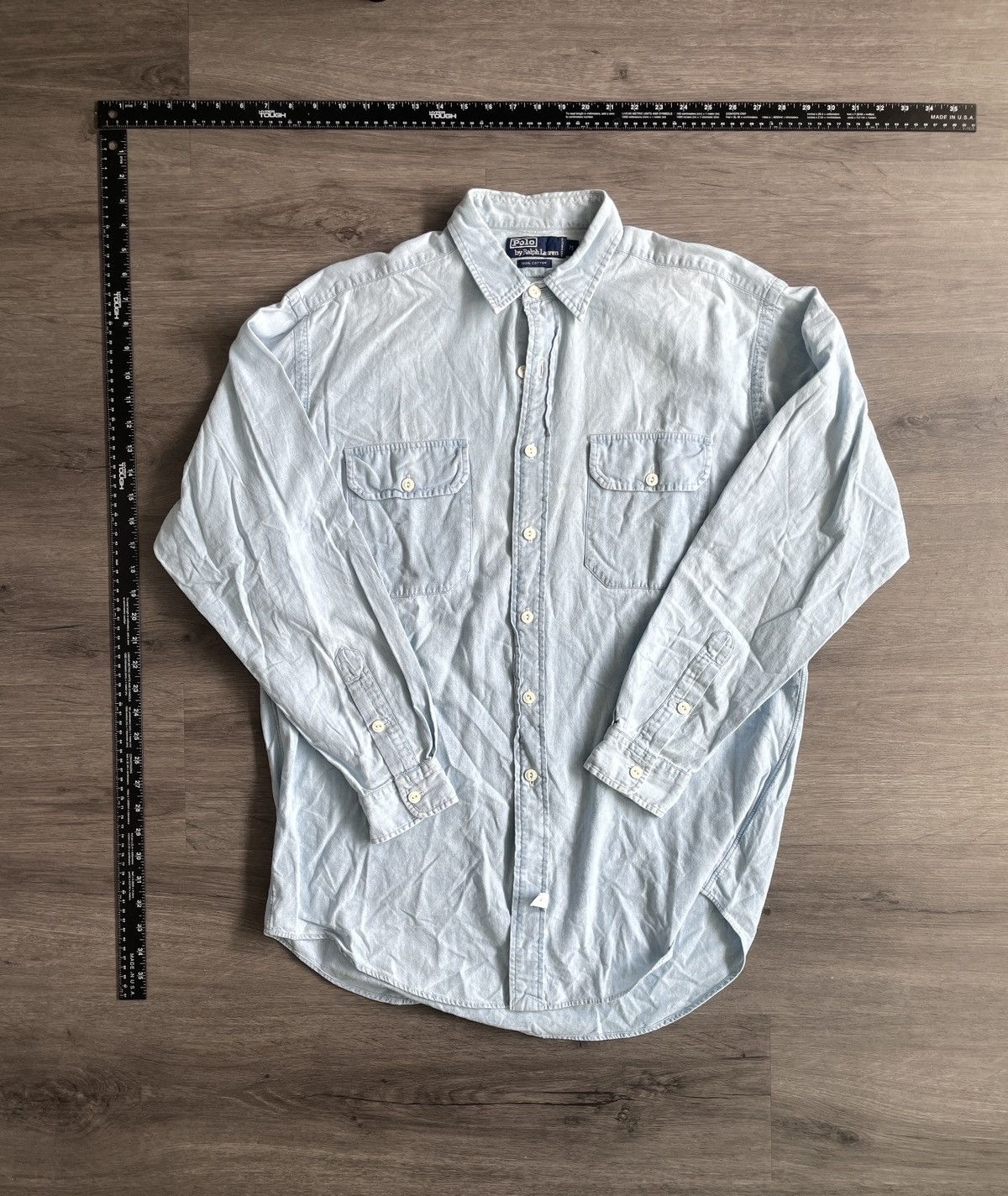 RRL Ralph Lauren Vintage Ralph Lauren “RLPC 93 Fish Club” Shirt (Sz.M) Size US M / EU 48-50 / 2 - 3 Thumbnail