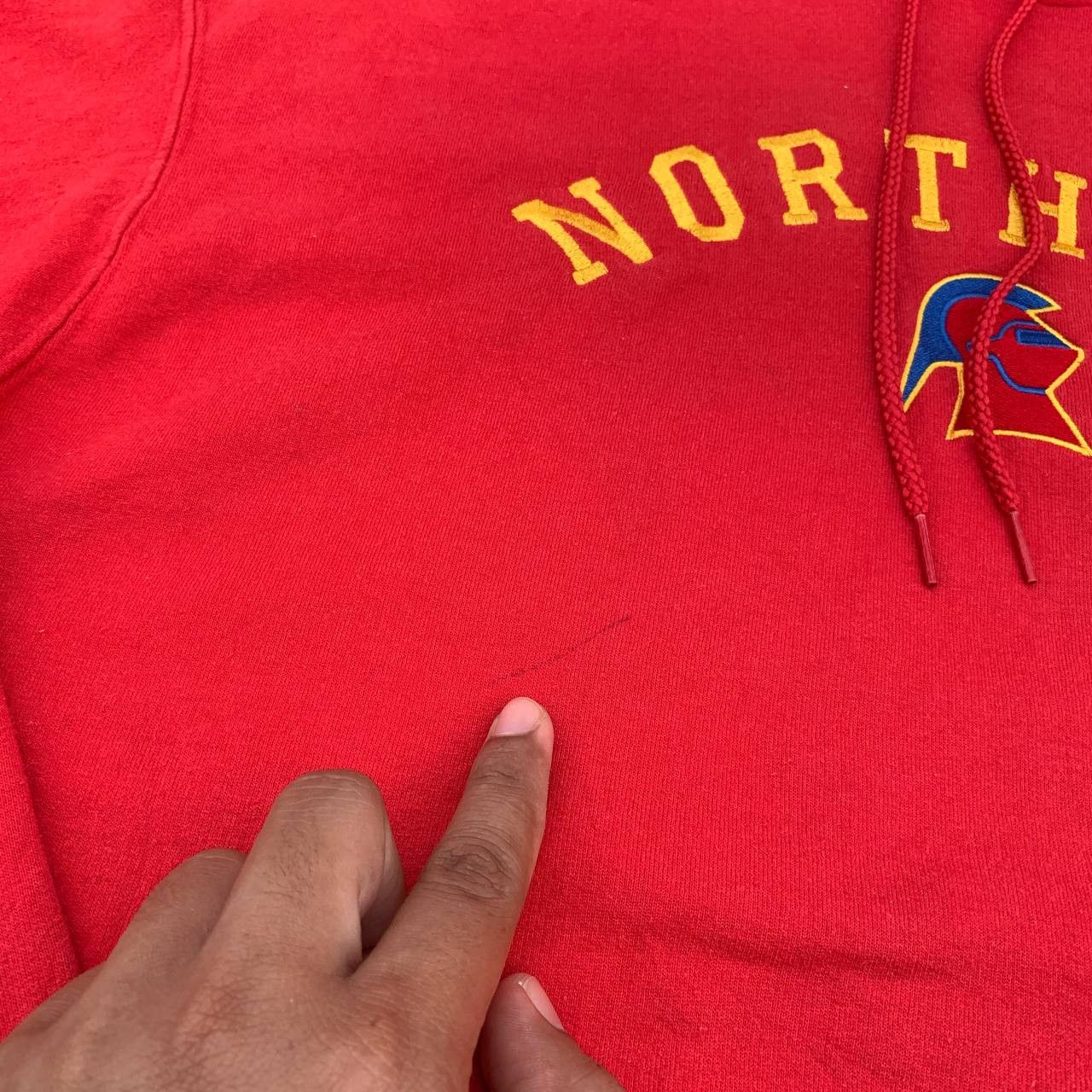 Champion Vintage Y2K CHAMPION NORTHERN Spellout Hoodie Size US L / EU 52-54 / 3 - 10 Thumbnail