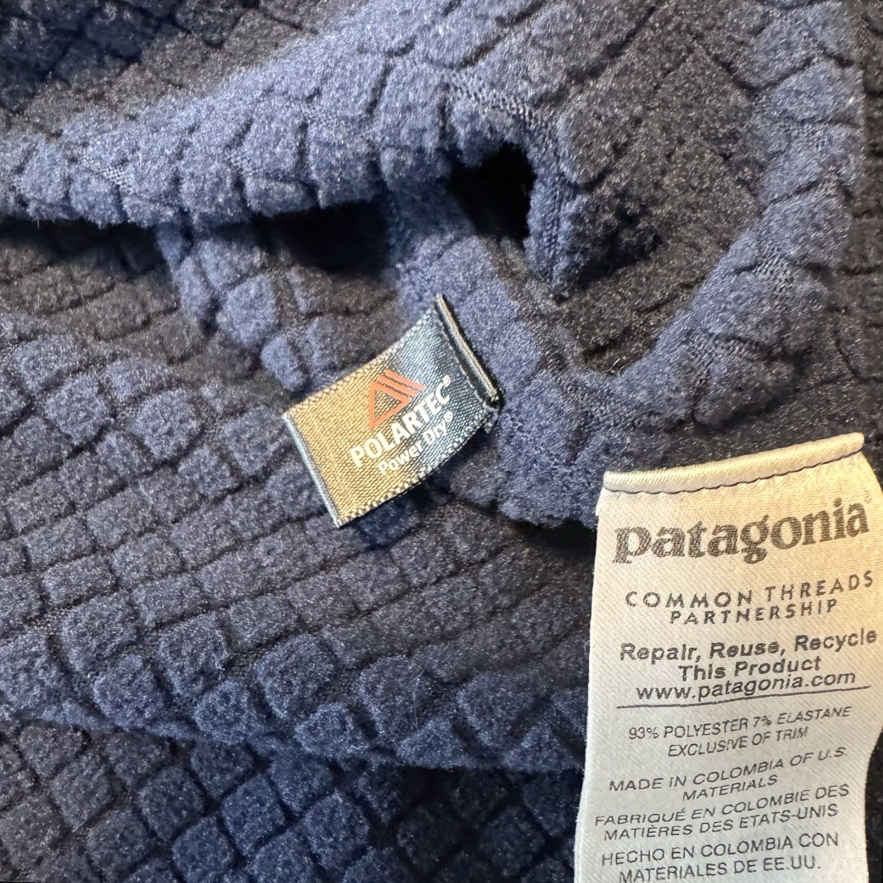 Patagonia Patagonia Shirt Moondance Adventures Mens Medium 1/4 Zip Blue Size US M / EU 48-50 / 2 - 8 Thumbnail