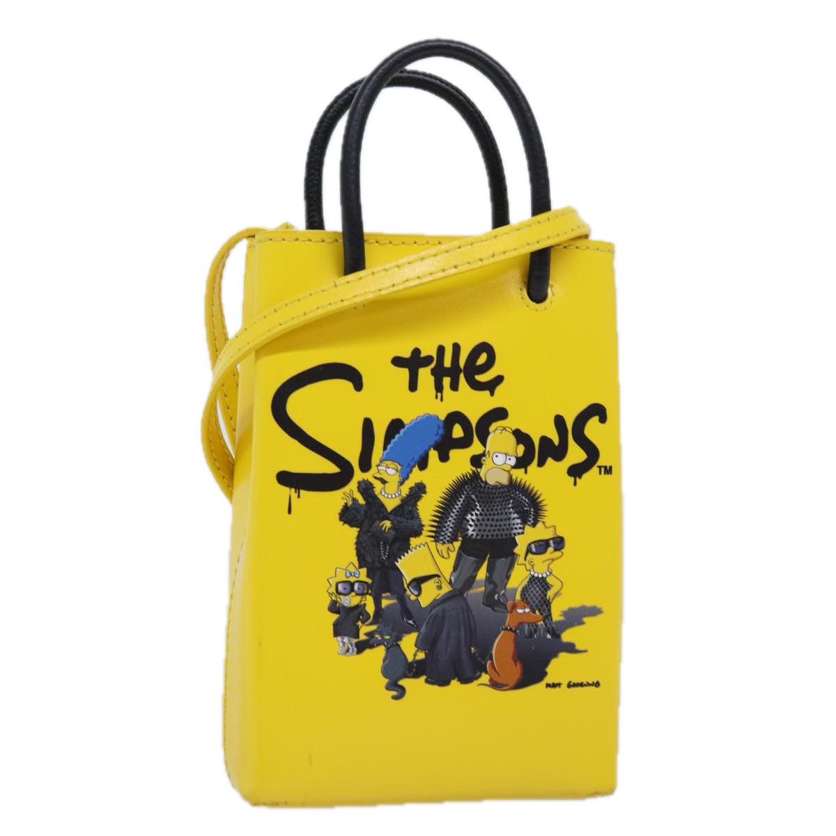 Balenciaga - Yellow Leather Handbag (Pre-Owned) Size ONE SIZE - 1 Thumbnail