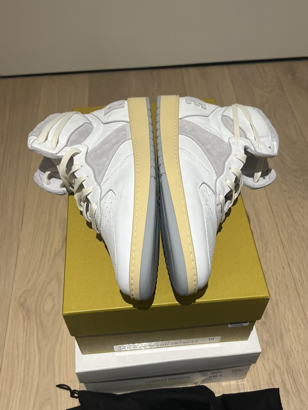Rhude Rhude Rhecess Hi White/Grey/Brown Sz 10 DS Size US 10 / EU 43 - 3 Thumbnail