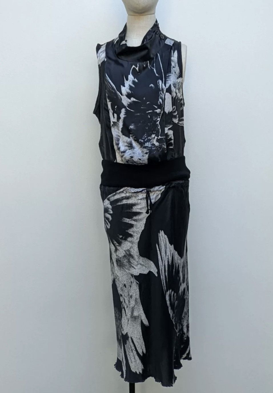 Ann Demeulemeester Ann demeulemeester silk dress Size M / US 6-8 / IT 42-44 - 3 Thumbnail