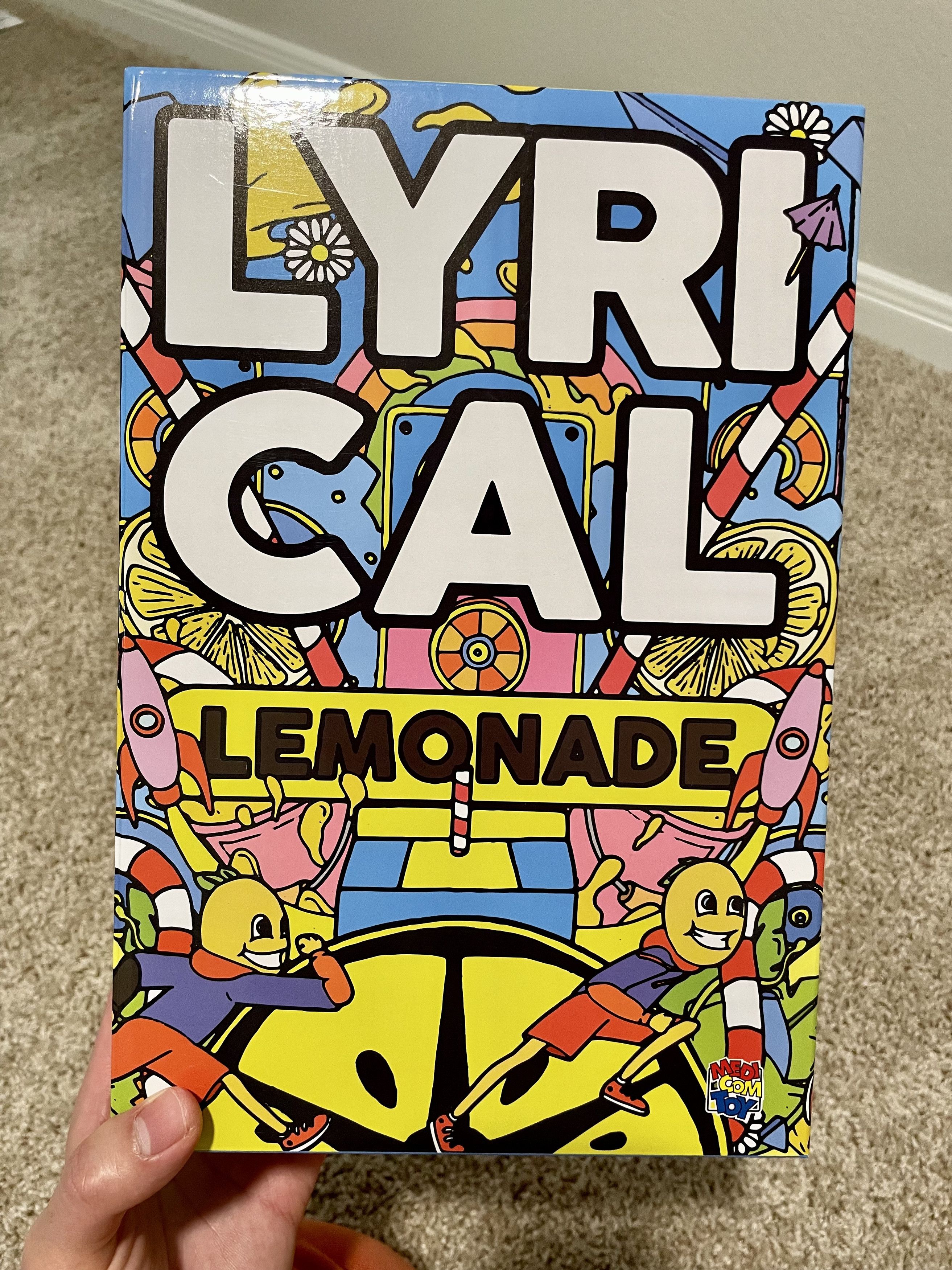 image of Lyrical Lemonade Bearbrick in Yellow, Men's