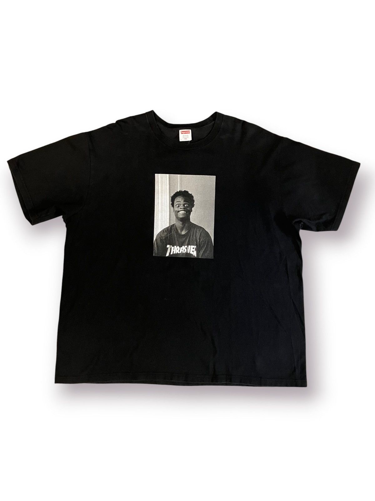 Supreme × Thrasher Supreme Thrasher Harold Tee ‘Black’ Size US XXL / EU 58 / 5 - 1 Thumbnail