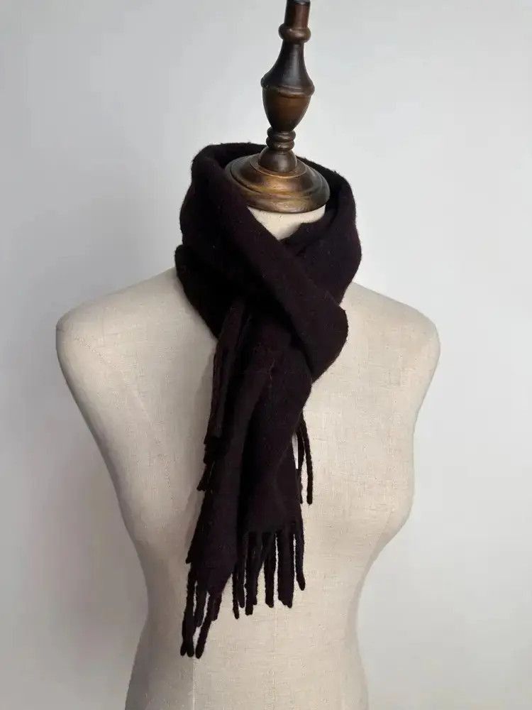 Yohji Yamamoto Yohji Yamamoto Classic Scarf-2505 Size ONE SIZE - 3 Thumbnail
