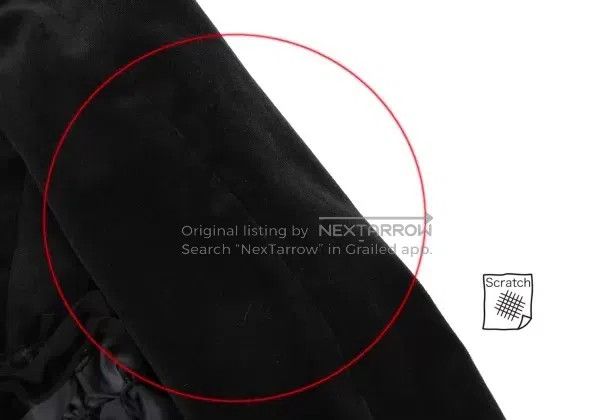 Comme des Garcons Comme des Garcons Black vintage lace velvet blazer top Size XS / US 0-2 / IT 36-38 - 4 Thumbnail