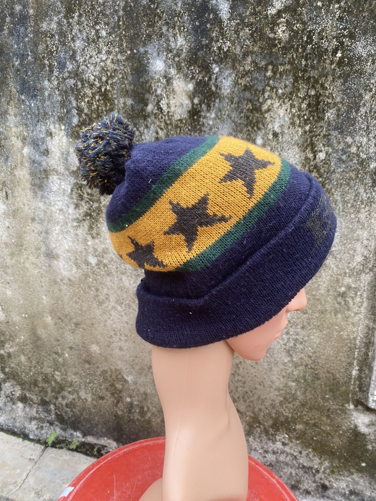 Beams Plus Beams BMS Spellout Beanie Hat Size ONE SIZE - 4 Thumbnail