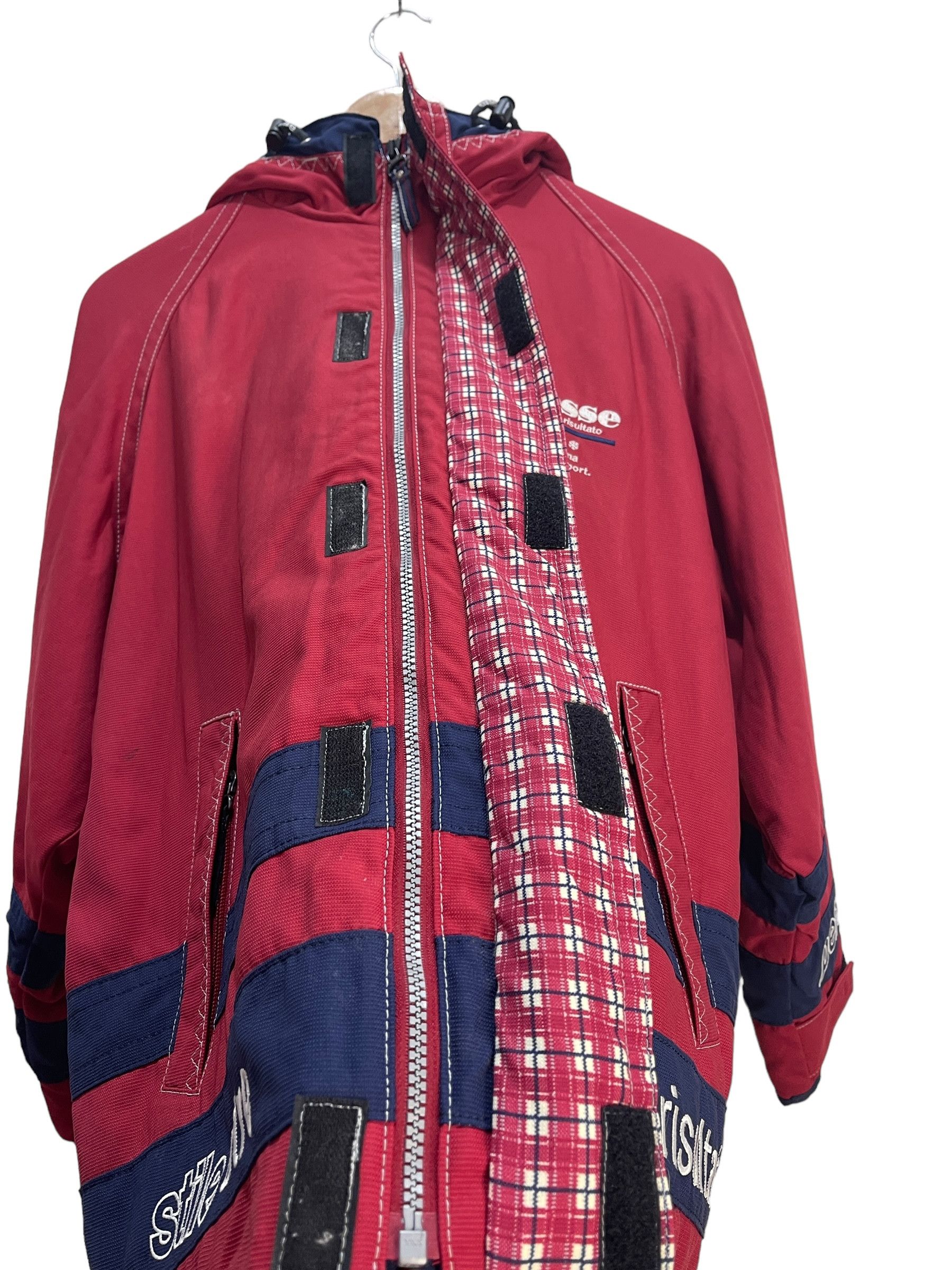Ellesse Vintage Ellesse Perugia Sportiva Hoodies Jacket Size US L / EU 52-54 / 3 - 8 Thumbnail