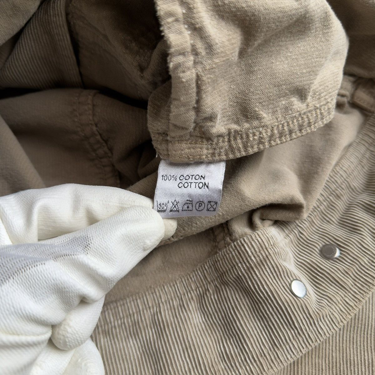 Dior Homme AW2004 "Victim Of The Crime" Corduroy Jacket Size US M / EU 48-50 / 2 - 9 Thumbnail