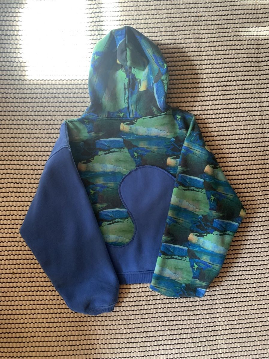 ERL ERL Swirl Hoodie Blue/ Green Print Size US L / EU 52-54 / 3 - 2 Thumbnail